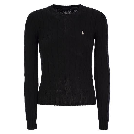 Polo Ralph Lauren POLO RALPH LAUREN Women Sweater 211891640 BLACK Size M / US 6-8 / IT 42-44 - 1 Thumbnail