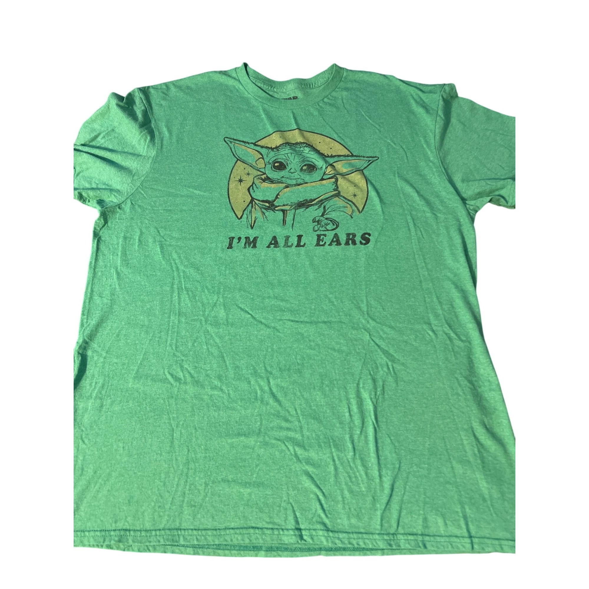 Star Wars Star Wars The Child I'm All Ears Green T-Shirt Shirt Grogu B Size US XL / EU 56 / 4 - 1 Thumbnail