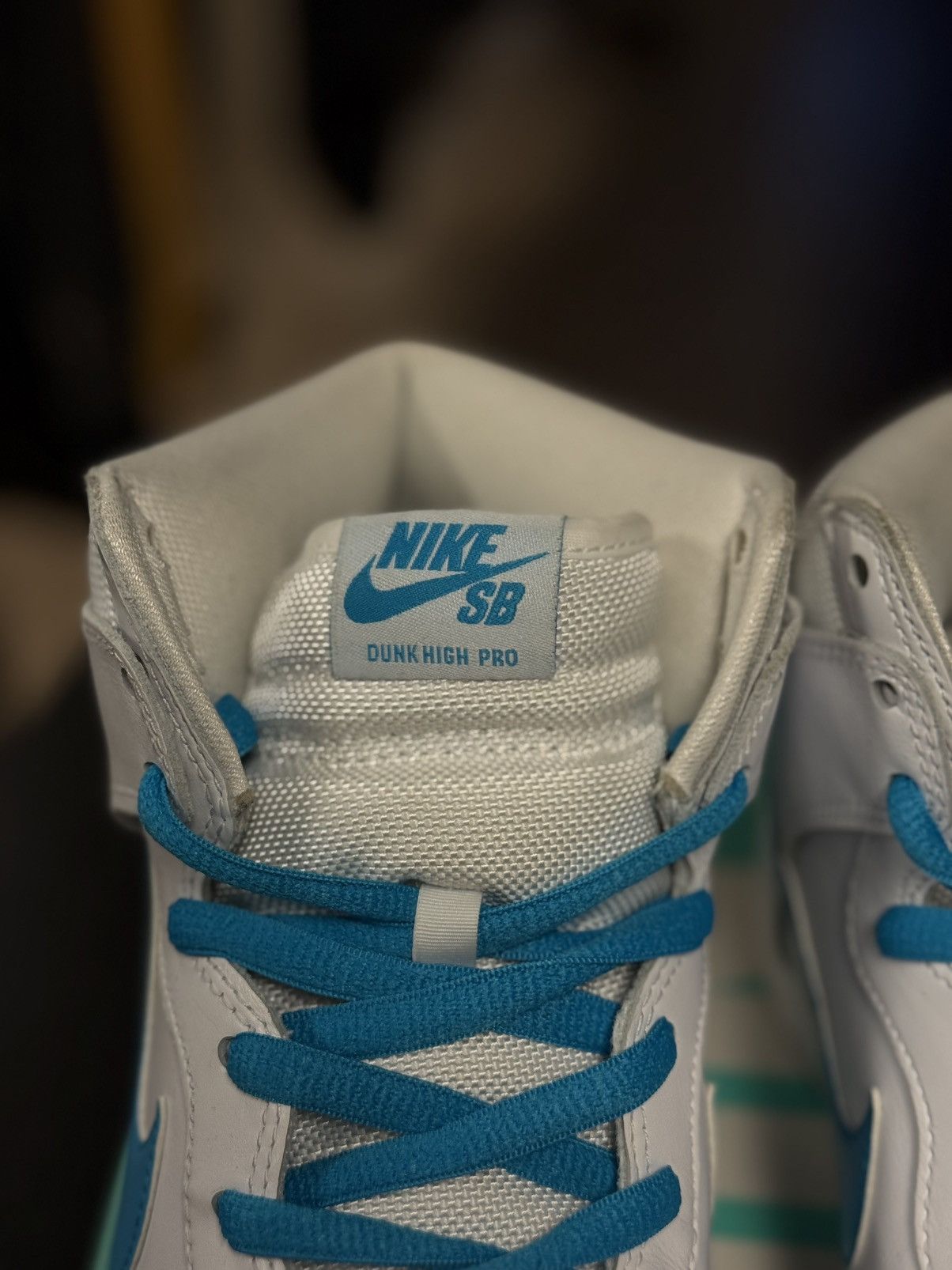 Nike Dunk High Top Blue Mulder Size 11 High Top Size US 11 / EU 44 - 7 Thumbnail