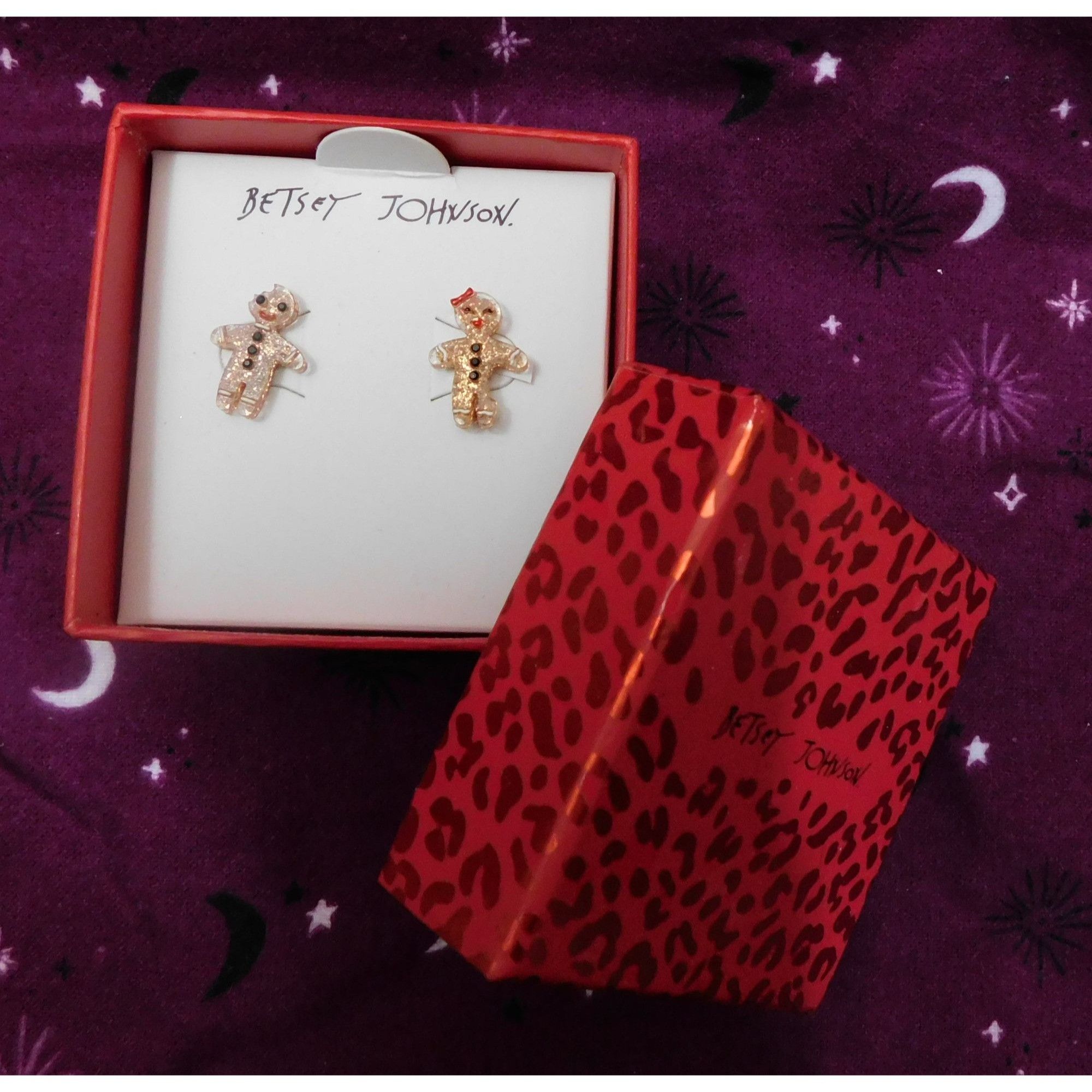 Betsey Johnson Betsey Johnson Gingerbread People Earrings Size ONE SIZE - 3 Thumbnail