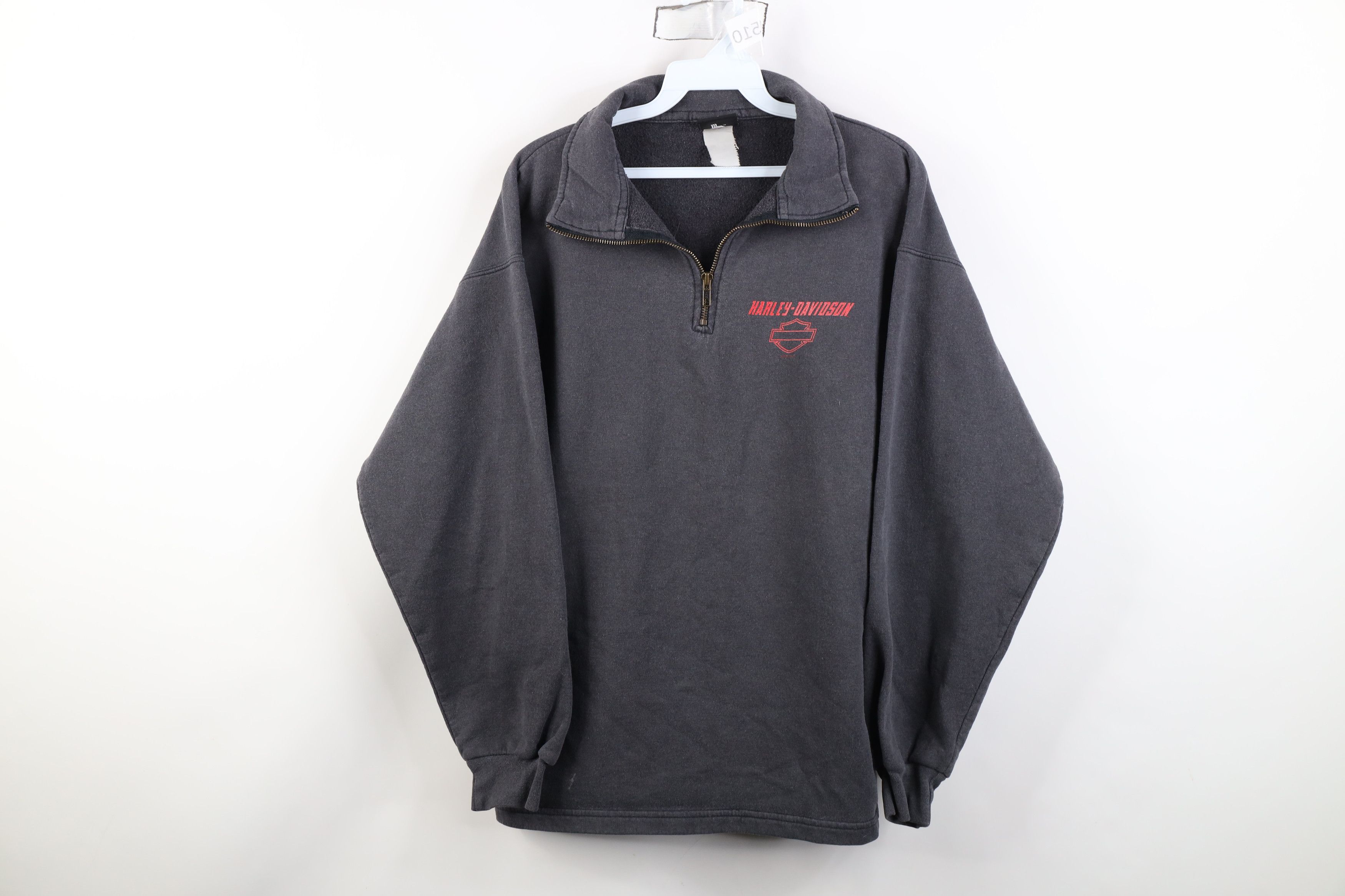 Harley Davidson Vintage Y2K 2002 Harley Davidson Fire Flames Sweatshirt Size XL / US 12-14 / IT 48-50 - 1 Thumbnail