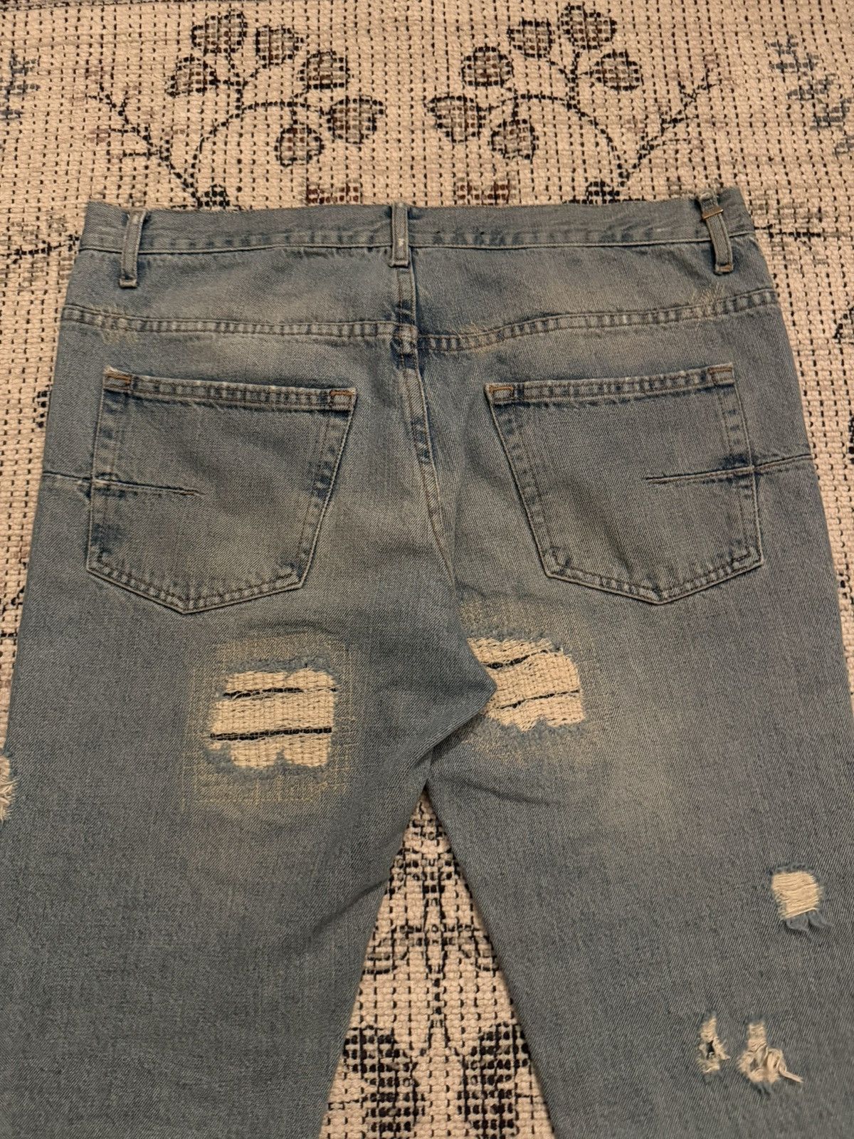 Dior Dior Homme SS06 Crash Denim Size US 31 - 6 Thumbnail