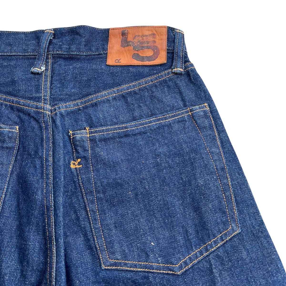 45rpm × Japanese Brand Vintage 45RPM Selvedge Red Line Indigo Denim Pants Size US 29 - 11 Thumbnail