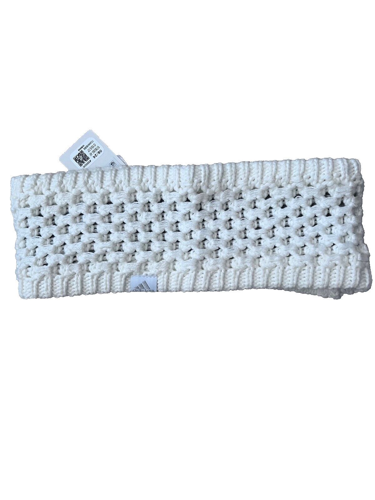 Adidas Adidas IQ5591 Knit Crestline Headband White Size ONE SIZE - 1 Thumbnail