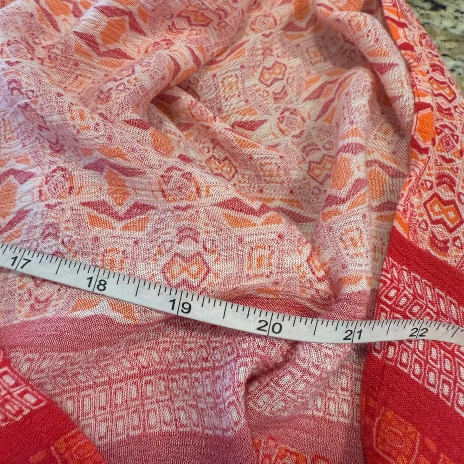Other Bobeau boho pink white Lagenlook top SZ XS Size XS / US 0-2 / IT 36-38 - 5 Thumbnail