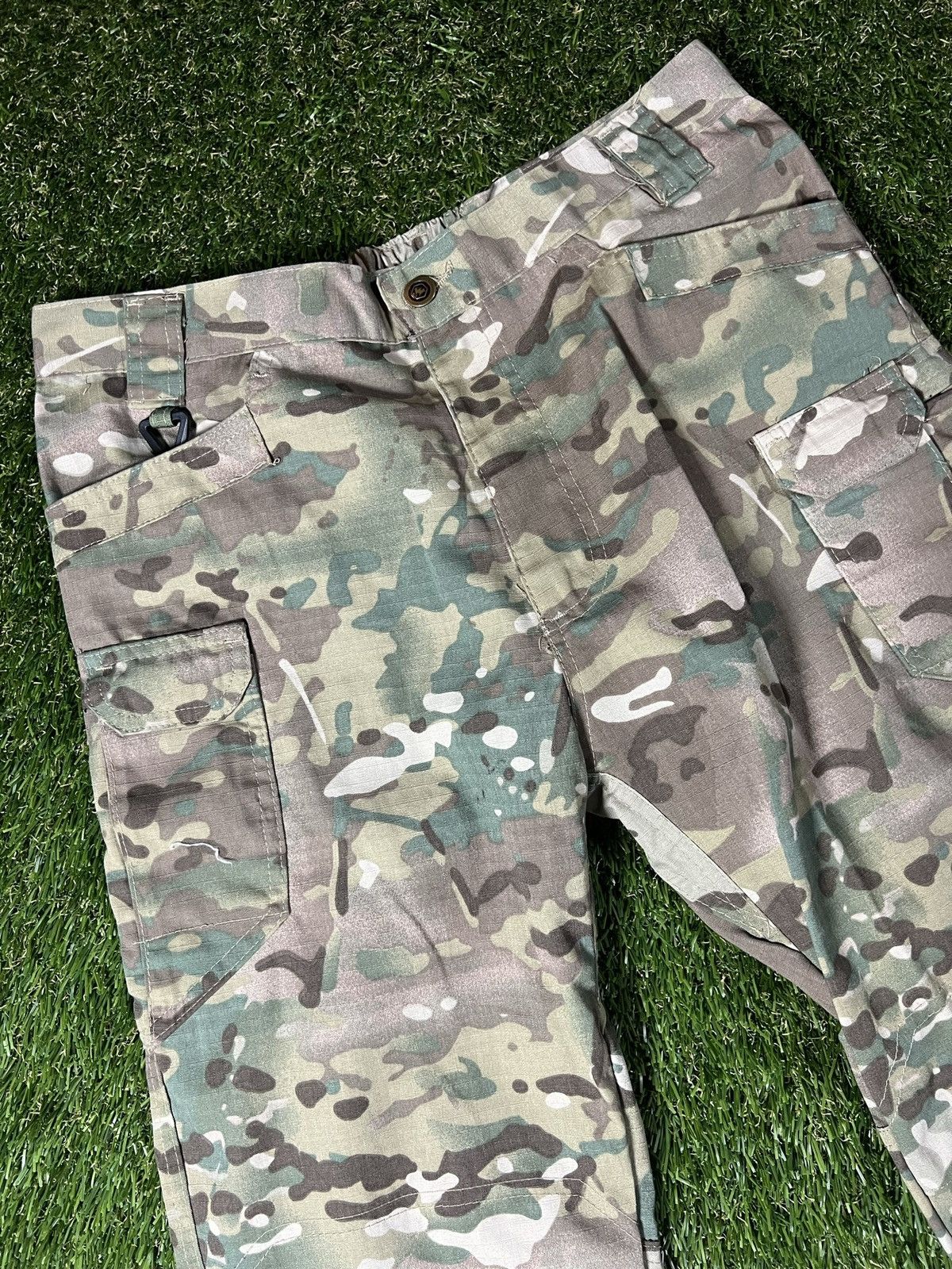 Vintage Vintage 90’s Double Knee Military Green Dessert Camo Pants Size US 30 / EU 46 - 2 Thumbnail