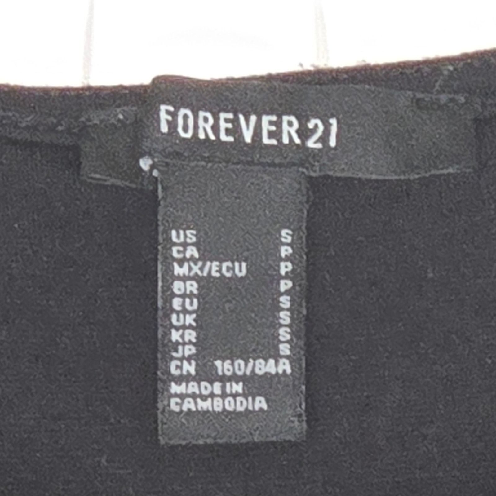 Forever 21 Forever21 Black Sun Dress Size Small Size S / US 4 / IT 40 - 4 Thumbnail