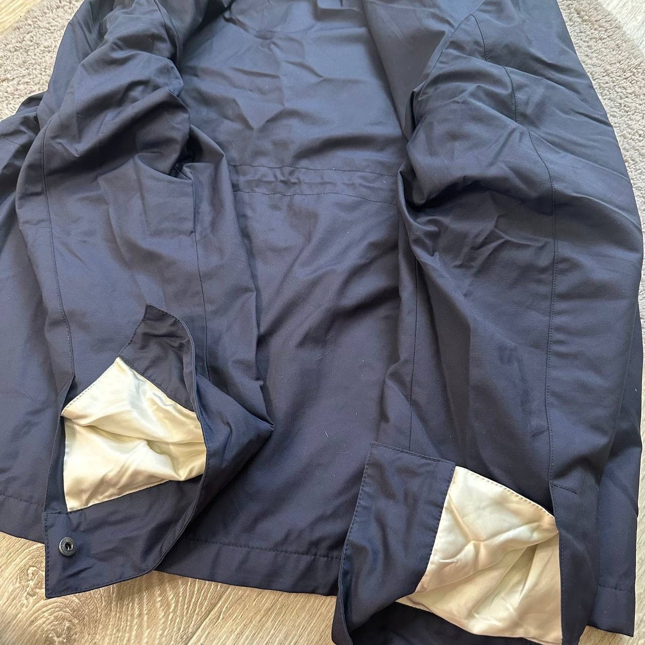 Loro Piana LORO PIANA Horsey Wool-Blend Carcoat Jacket Size US L / EU 52-54 / 3 - 11 Thumbnail