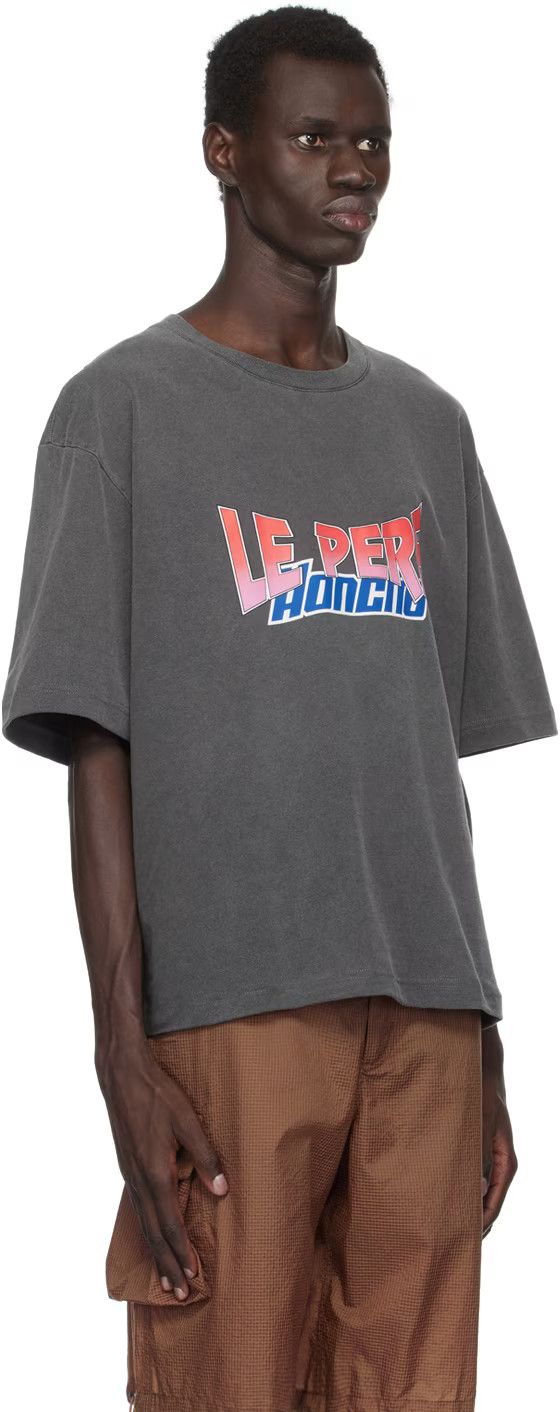 Le Pere o1h1sh11224 Honcho Wrestling T-Shirt in Black Size US M / EU 48-50 / 2 - 3 Thumbnail