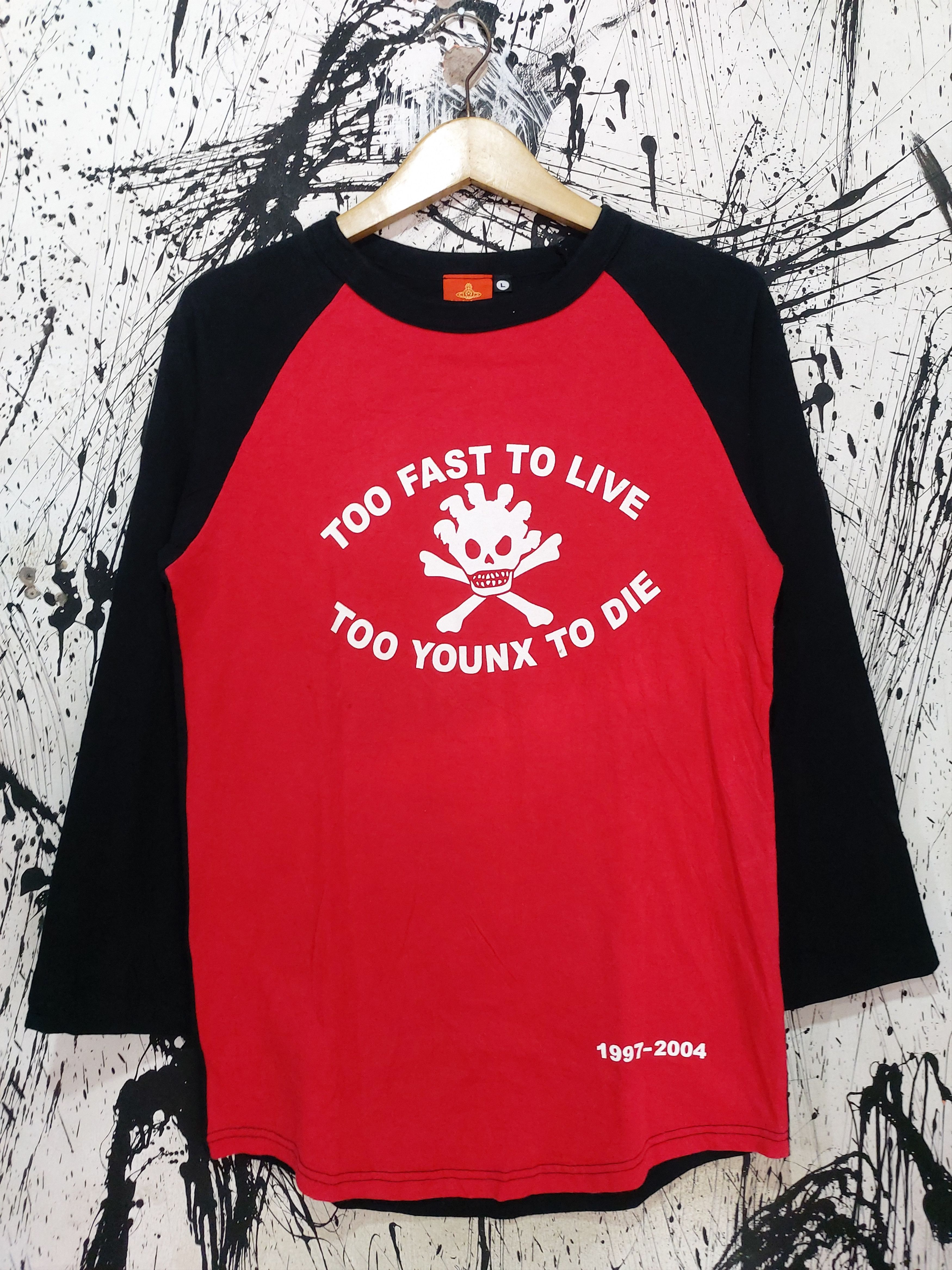 Japanese Brand SEDITIONARIES KISHIDENNE WRERUTOGOOD 3 QUARTER T-SHIRT Size US L / EU 52-54 / 3 - 1 Thumbnail