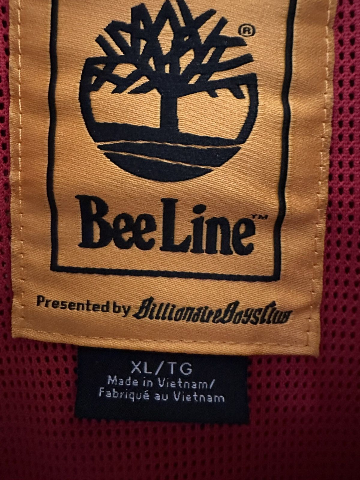 Timberland x Bee Line (BBC) Fleece Jacket sz XL