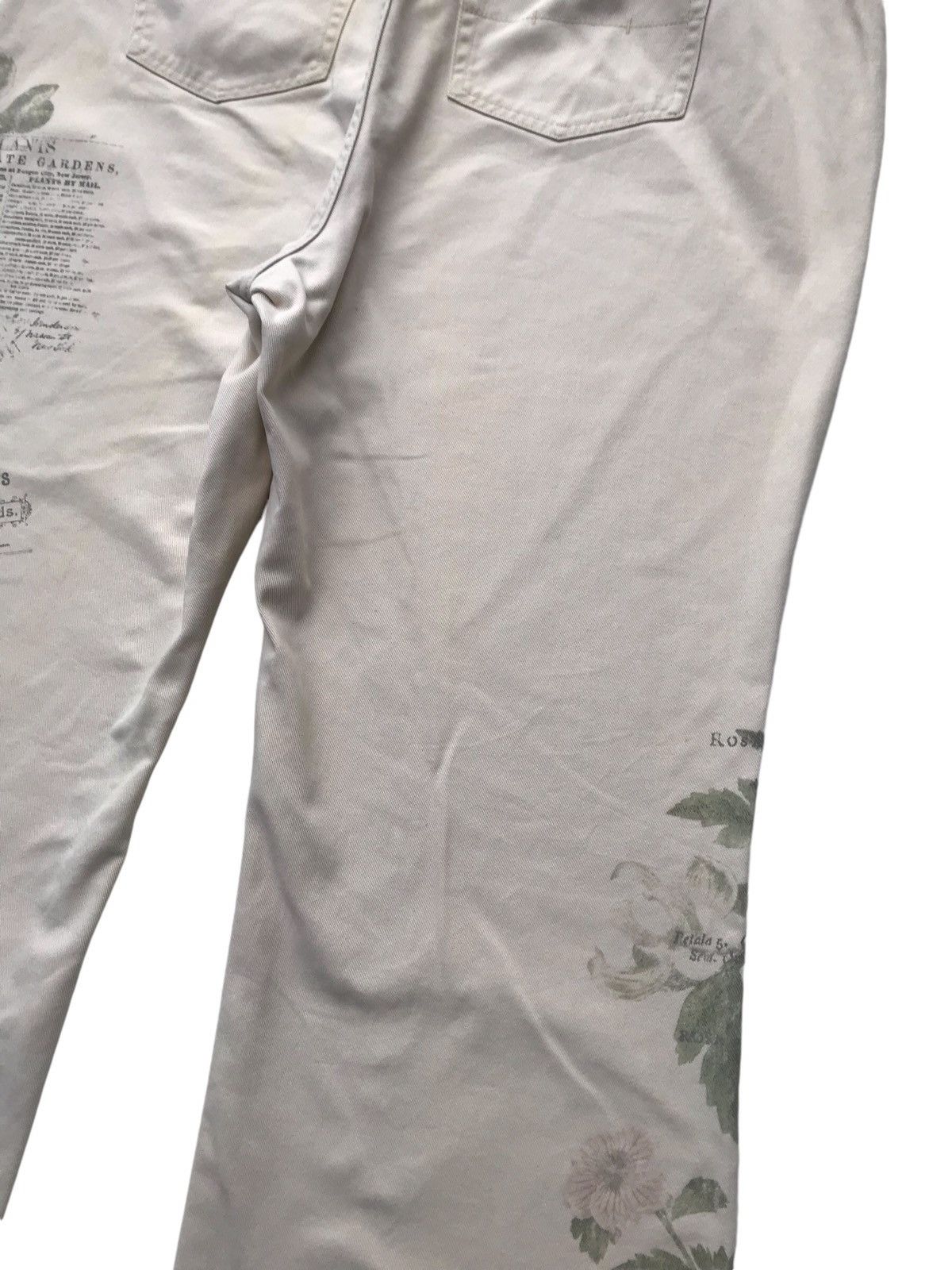 Ralph Lauren Vintage Womens Ralph Lauren Jeans Co Flared Floral Pants Size 37" - 15 Thumbnail