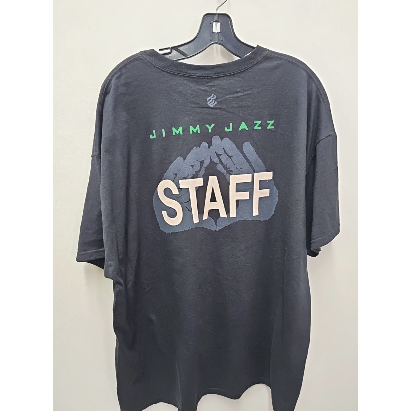 Hanes Roc-A-Fella x Jimmy Jazz “The Roc is in the Building” Staff Promo shirt 2XL Men Black Hip Hop T-Shirt Hanes Cotton Short Sleeve Deadstock Modeling? Size US XXL / EU 58 / 5 - 3 Thumbnail