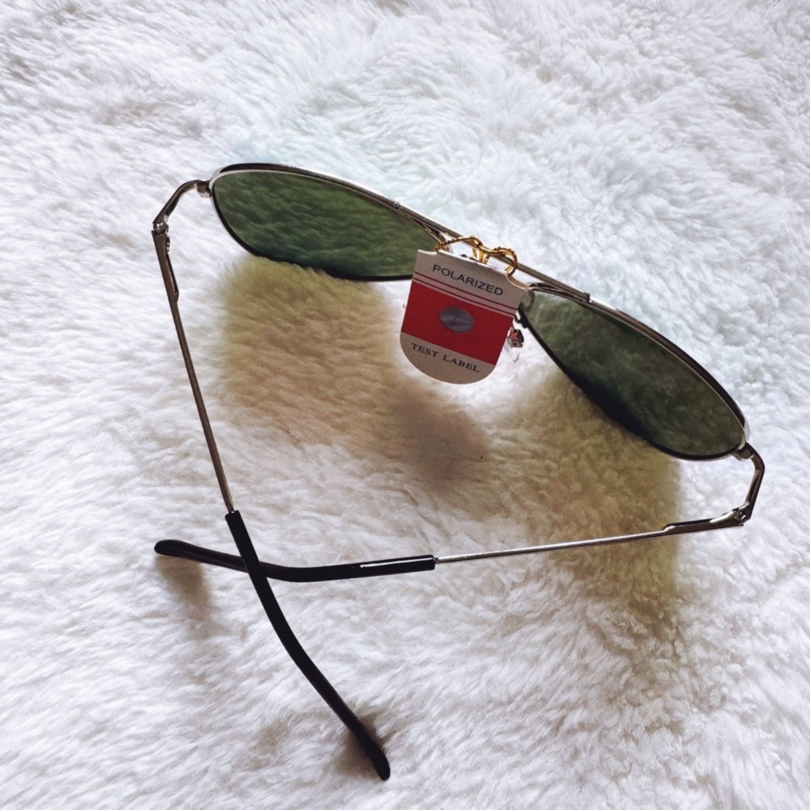 Other Zuri Silver w/ Green & Blue Lense Mirrored Sunglasses Size ONE SIZE - 12 Thumbnail