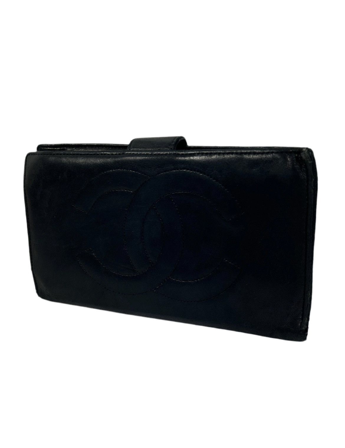 Chanel Chanel CC Leather Long Wallet Size ONE SIZE - 1 Thumbnail