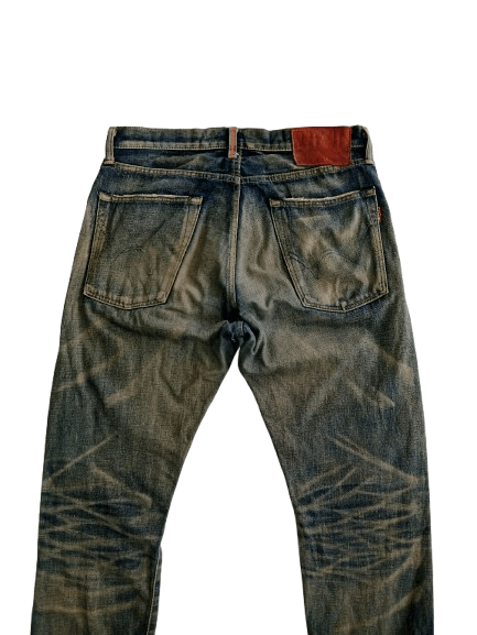 Edwin Edwin Selvedge Distressed Jeans Made in Japan Size US 32 / EU 48 - 4 Thumbnail