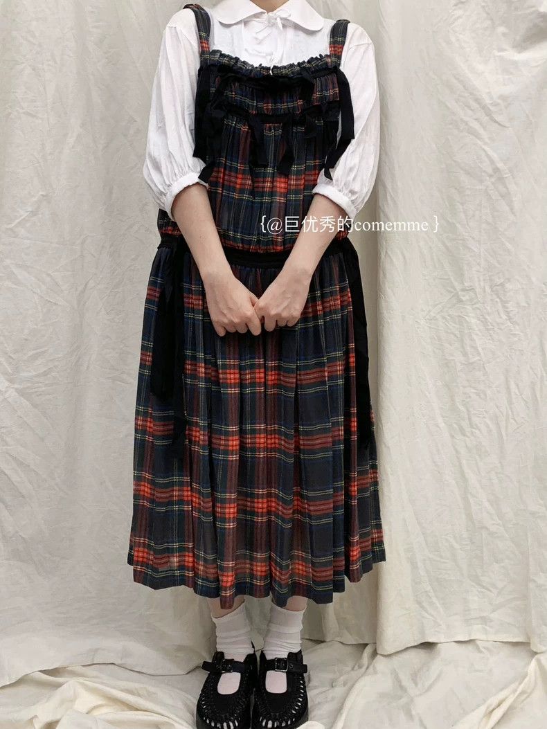 Comme des Garcons Comme Des Garcons British Retro Red and Black Plaid Yellow Size M / US 6-8 / IT 42-44 - 2 Thumbnail