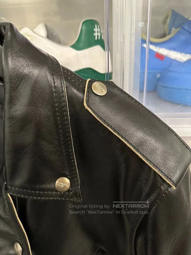 Enfants Riches Deprimes vintage black leather motorcycle jacket. Size US L / EU 52-54 / 3 - 4 Thumbnail