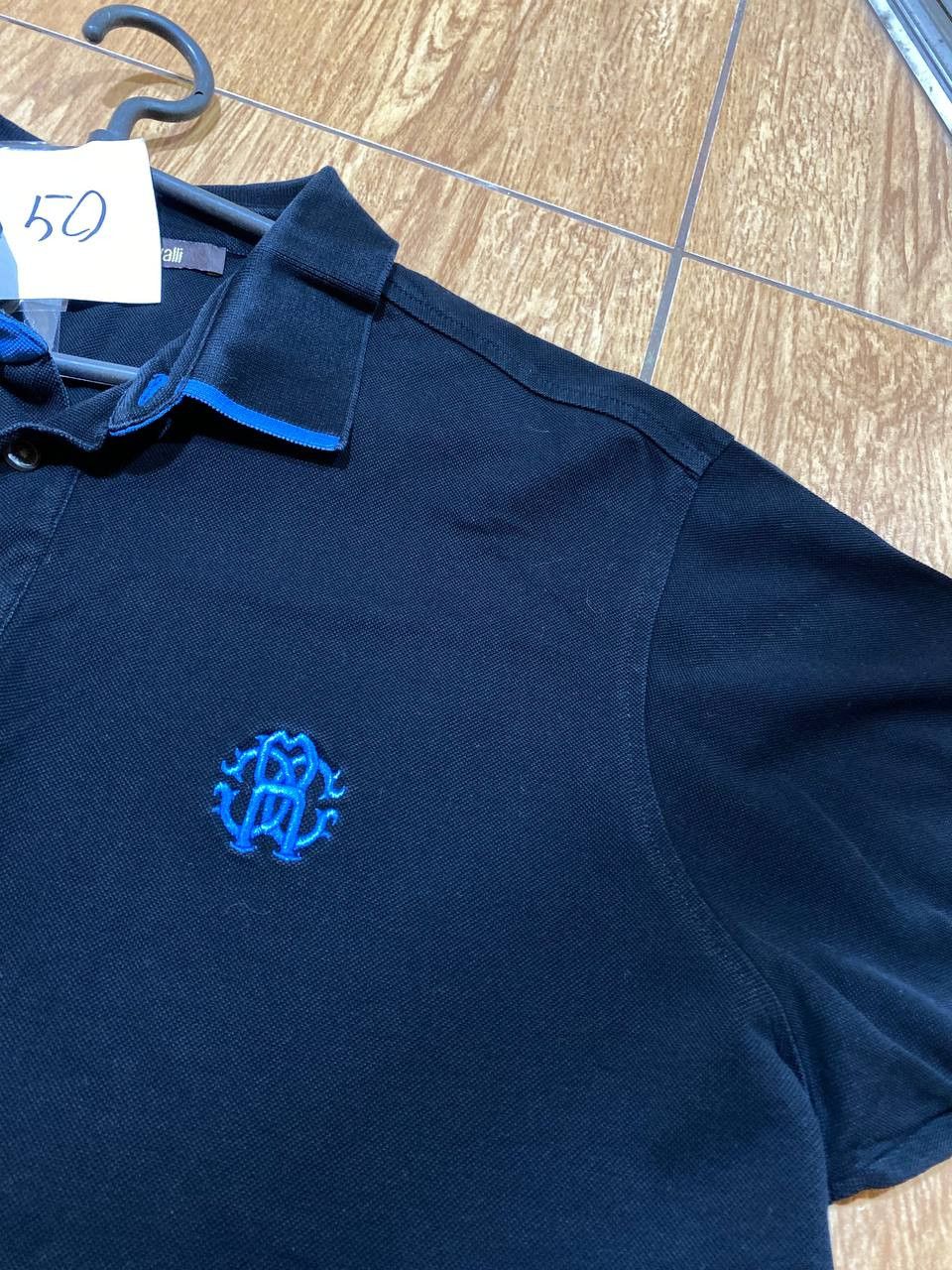 Roberto Cavalli Roberto Cavalli Polo Shirt Short Sleeve Embroidered Logo Size US XXL / EU 58 / 5 - 8 Thumbnail