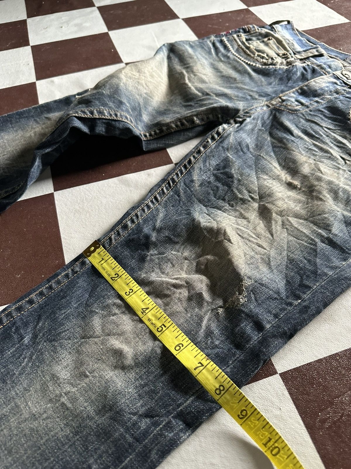 Hysteric Glamour 🔥archived🔥Cloud 72 denim jeans Size US 33 - 12 Thumbnail