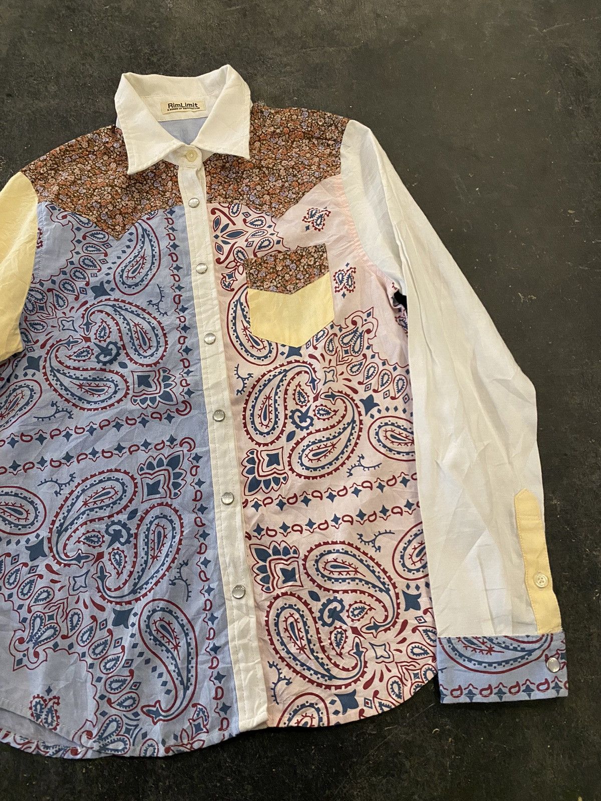 Beauty Beast × Japanese Brand RimLimit “Kapital style” button Shirt Size US M / EU 48-50 / 2 - 3 Thumbnail