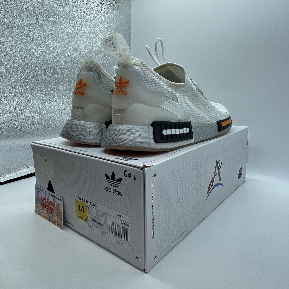 Adidas NASA x NMD_R1 footwear white Size US 14 / EU 47 - 5 Thumbnail