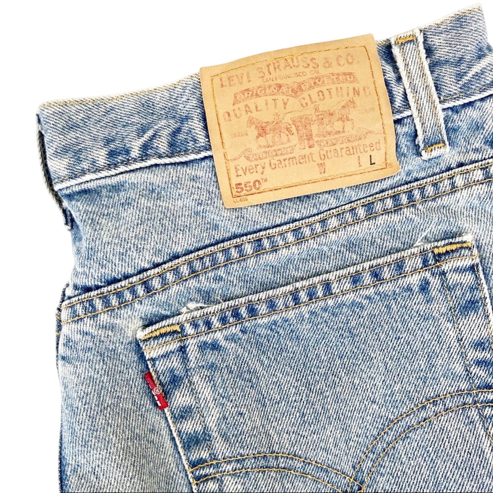 Levi's Vintage Levi’s 550 high waisted mom jeans Size 33" - 7 Thumbnail