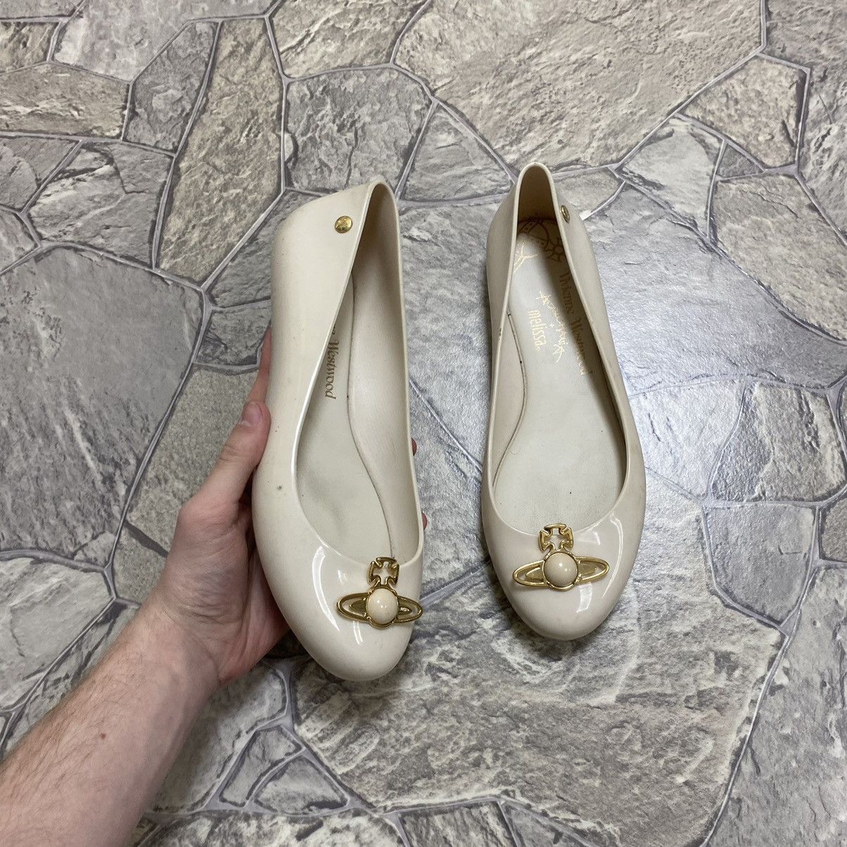 Melissa × Vivienne Westwood Vivienne Westwood Melissa Anglomania Ballet Flats Size US 9 / IT 39 - 1 Thumbnail