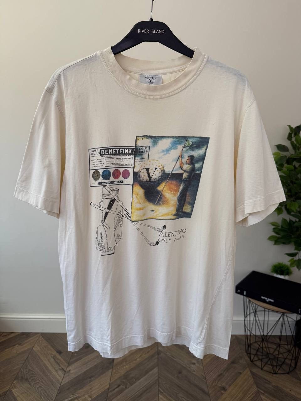 Valentino Vintage Valentino Sport Printed T-Shirt Size US L / EU 52-54 / 3 - 1 Thumbnail