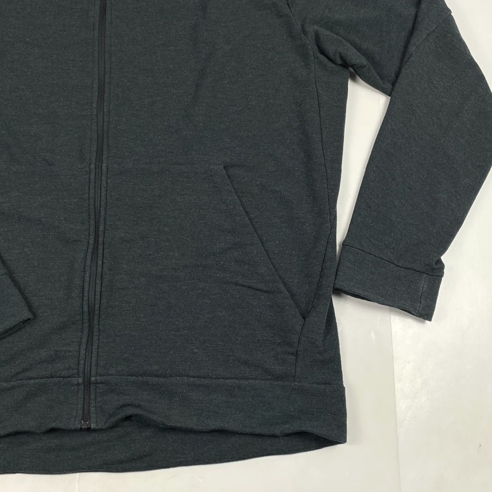 Nike Nike Hoodie Mens XL Gray Dri-Fit Full Zip Performance Lined Gym & Workout Size US XL / EU 56 / 4 - 4 Thumbnail
