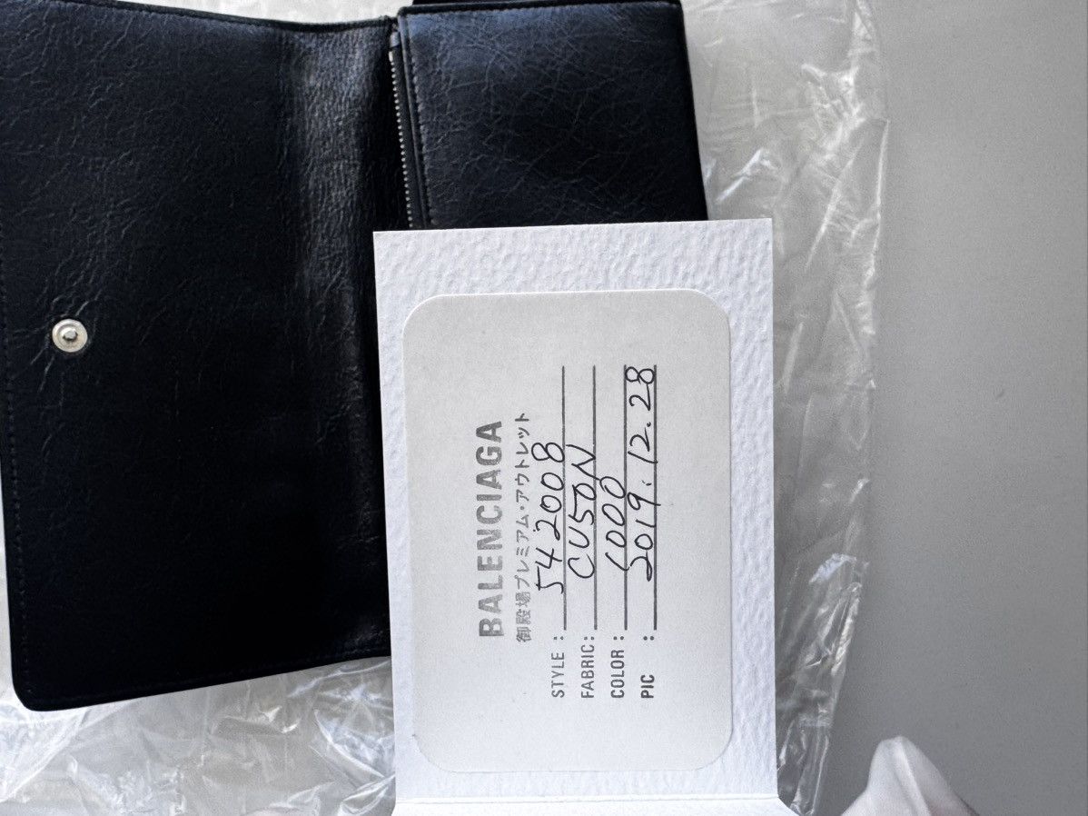 Balenciaga BALENCIAGA Classic Leather Wallet Size ONE SIZE - 6 Thumbnail