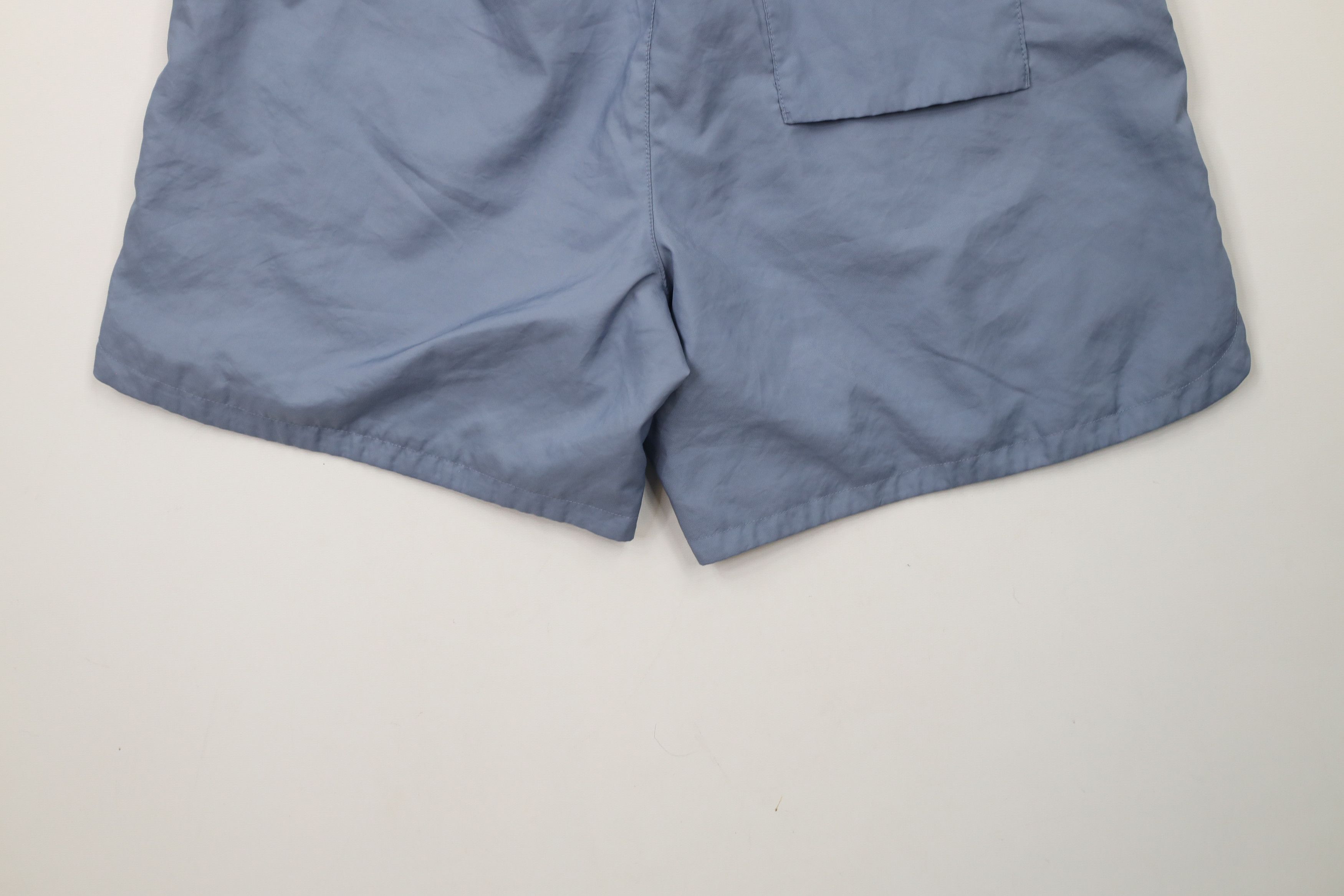 Nike × Vintage Nike Sportswear Out Above Knee Lined Flow Shorts Light Blue Size US 34 / EU 50 - 12 Thumbnail