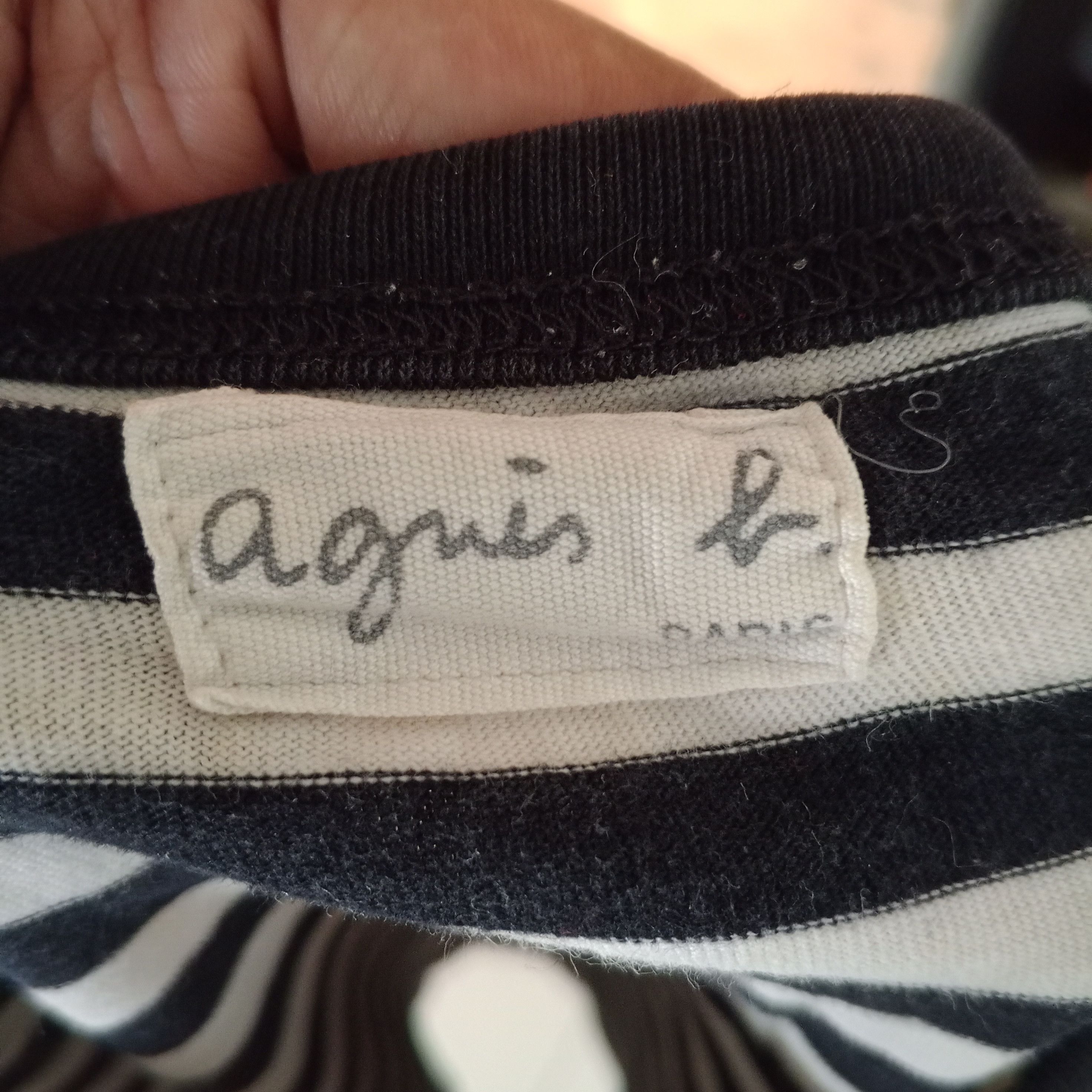 agnes b. Vintage Agnes B Stiped Black N White Size S / US 4 / IT 40 - 5 Thumbnail