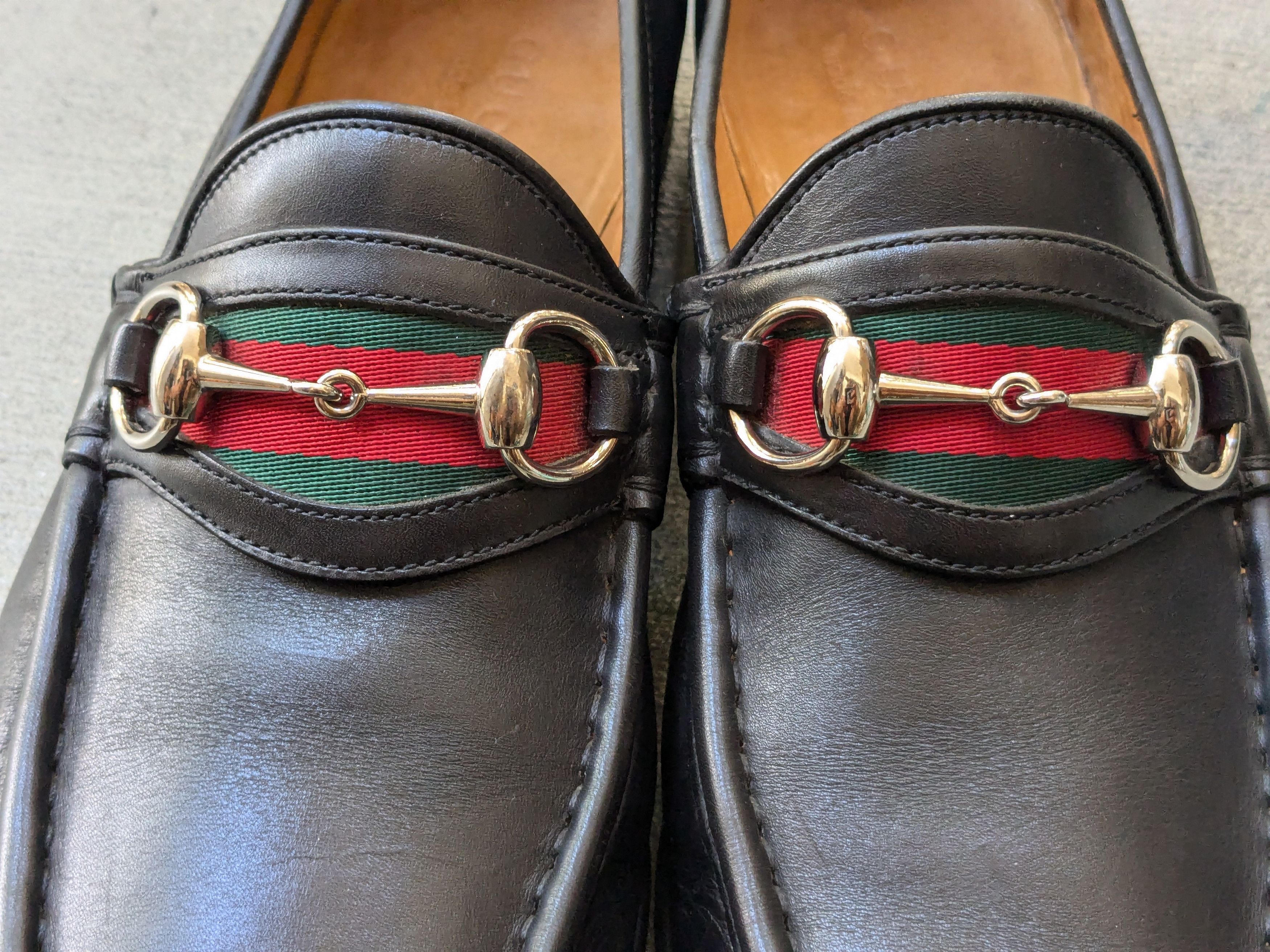 Gucci Gucci Horsebit Loafers Black 9 D Leather Italy Slip On Size US 9 / EU 42 - 7 Thumbnail