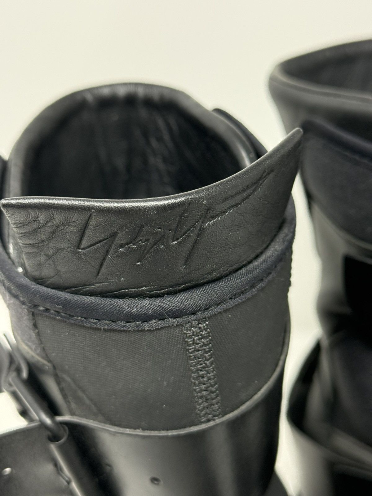 Yohji Yamamoto Yohji Yamamoto AW17 leather and neoprene boots Size US 10 / EU 43 - 9 Thumbnail
