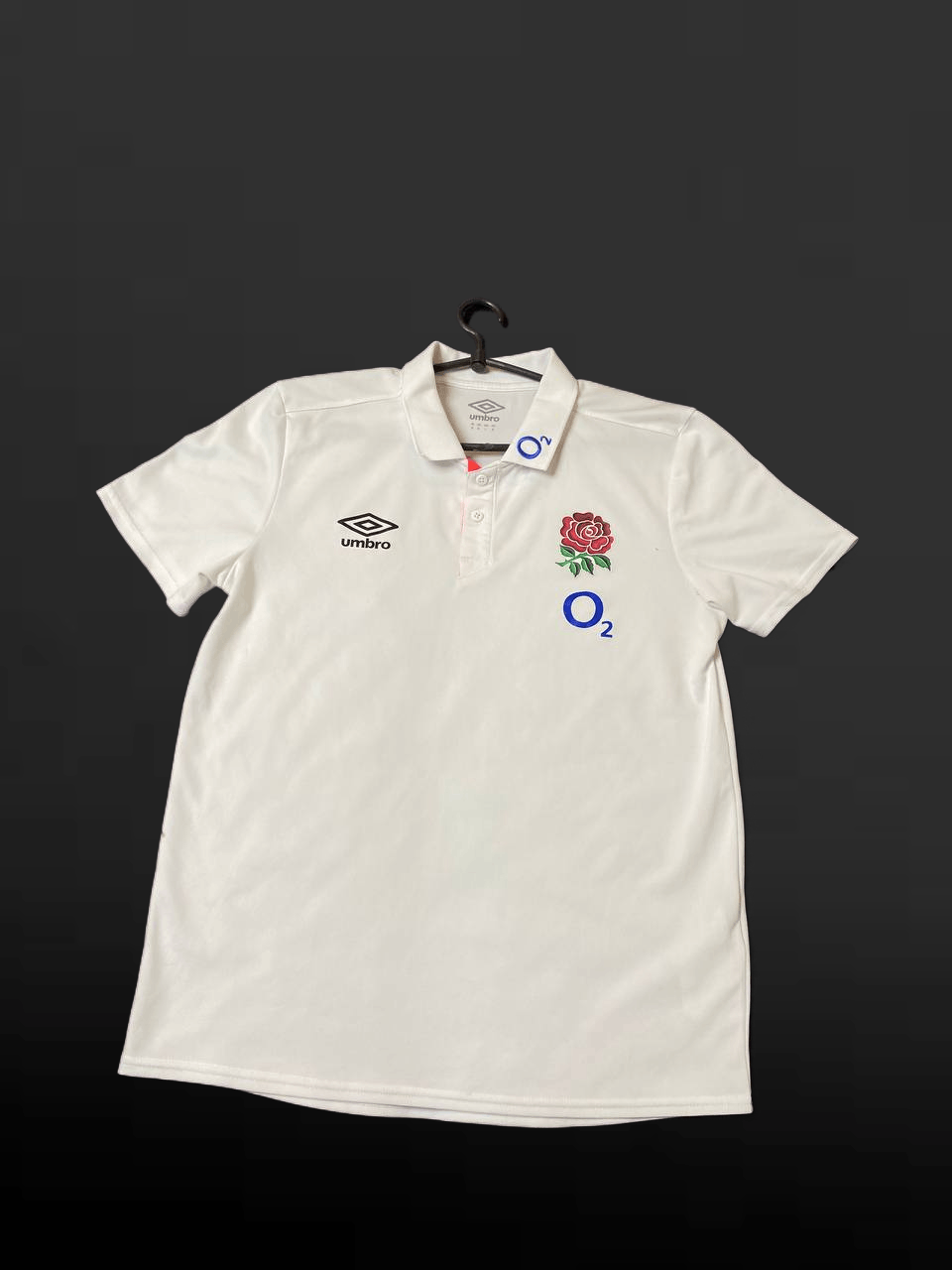 T-Shirt Logo O2 Y2K Umbro Sportwear Polo