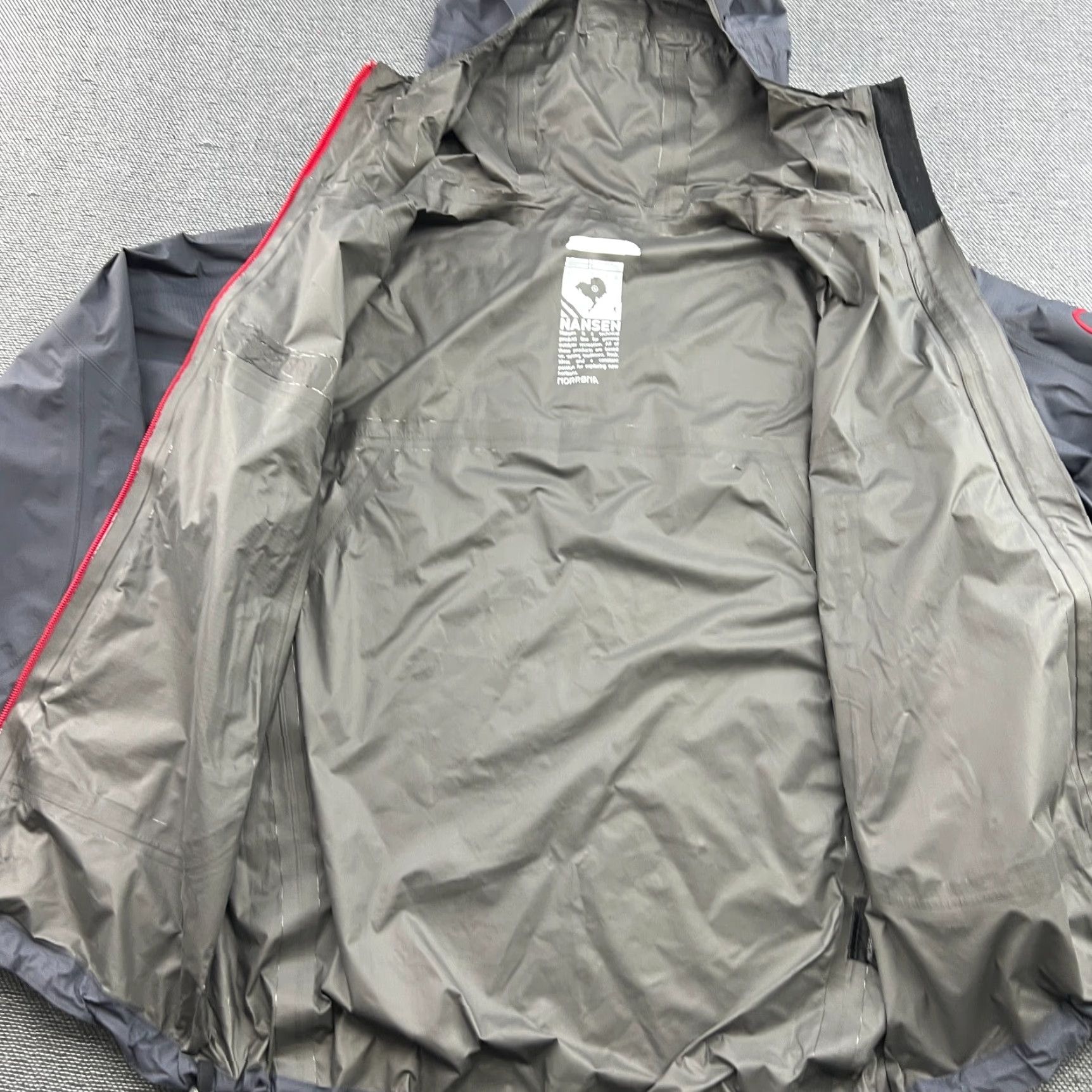 Vintage Norrona Nansen Gore-Tex Paclite Jacket Mens XS Gray Waterproof Full Zip Hooded Size US XS / EU 42 / 0 - 6 Thumbnail