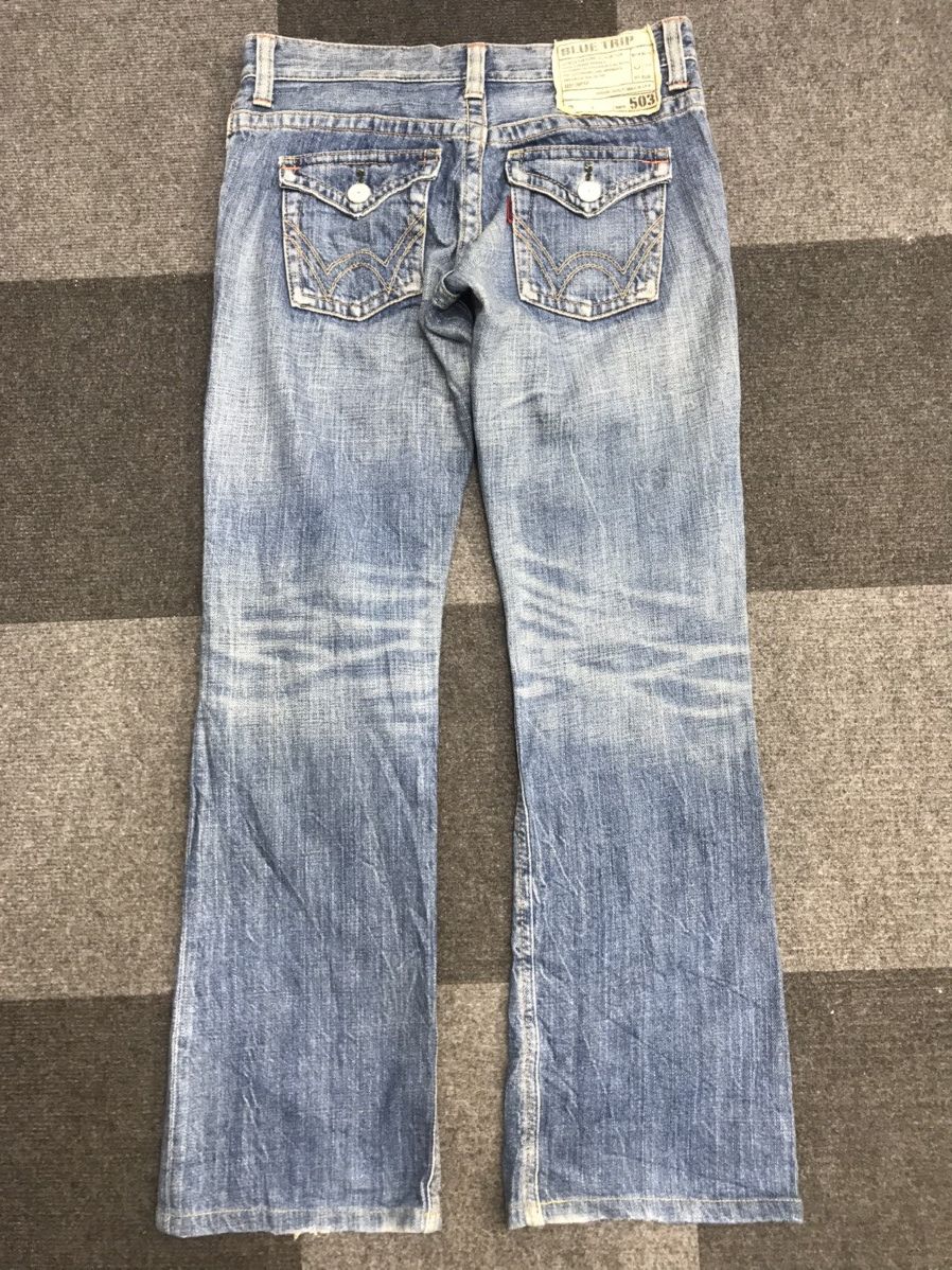 Edwin Flare🔥EDWIN 503 Flare Archival Fades Jeans F8 Size US 30 / EU 46 - 11 Thumbnail