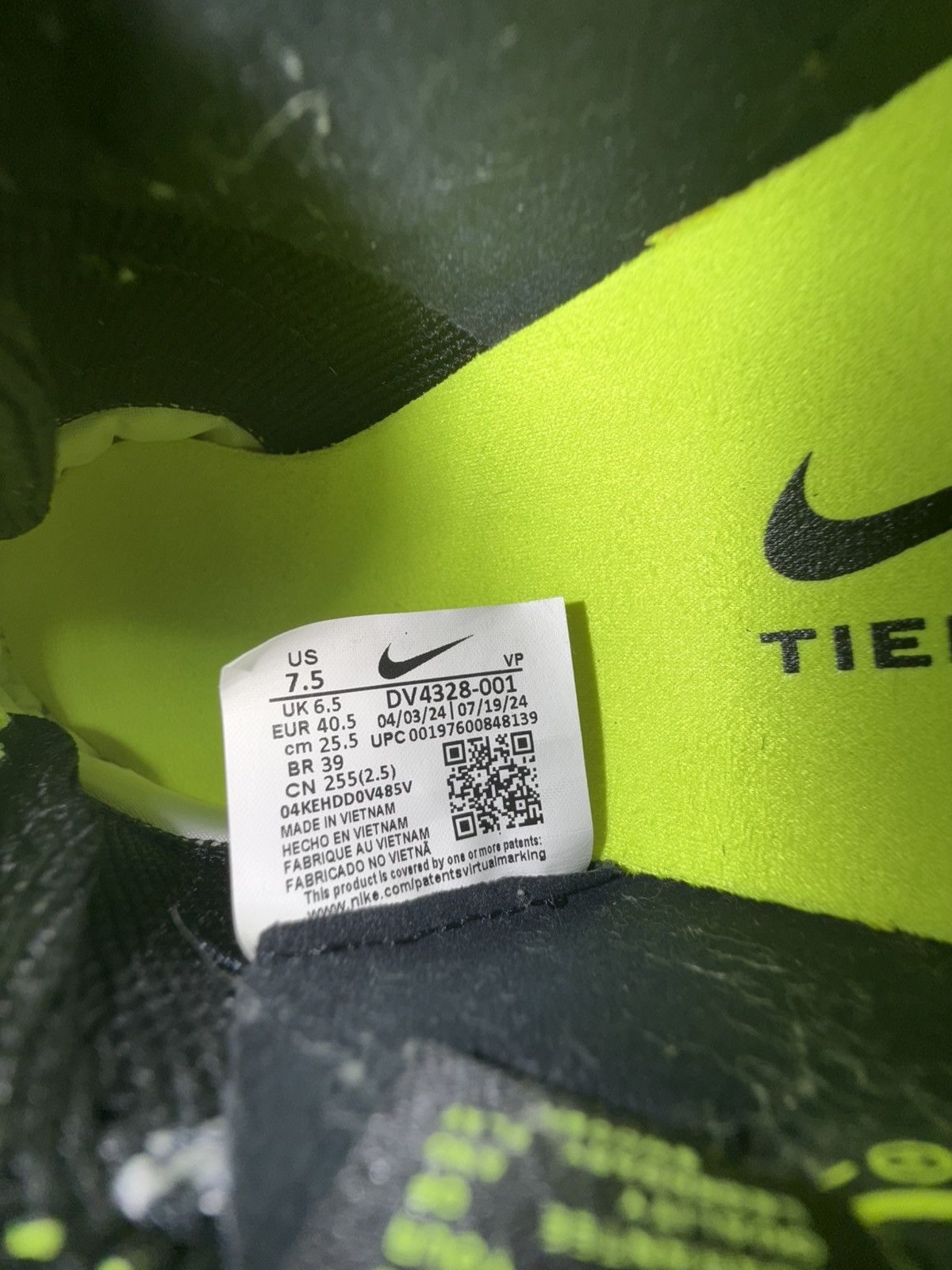 Nike Nike Tiempo Legend 10 Elite Size US 7.5 / EU 40-41 - 9 Thumbnail