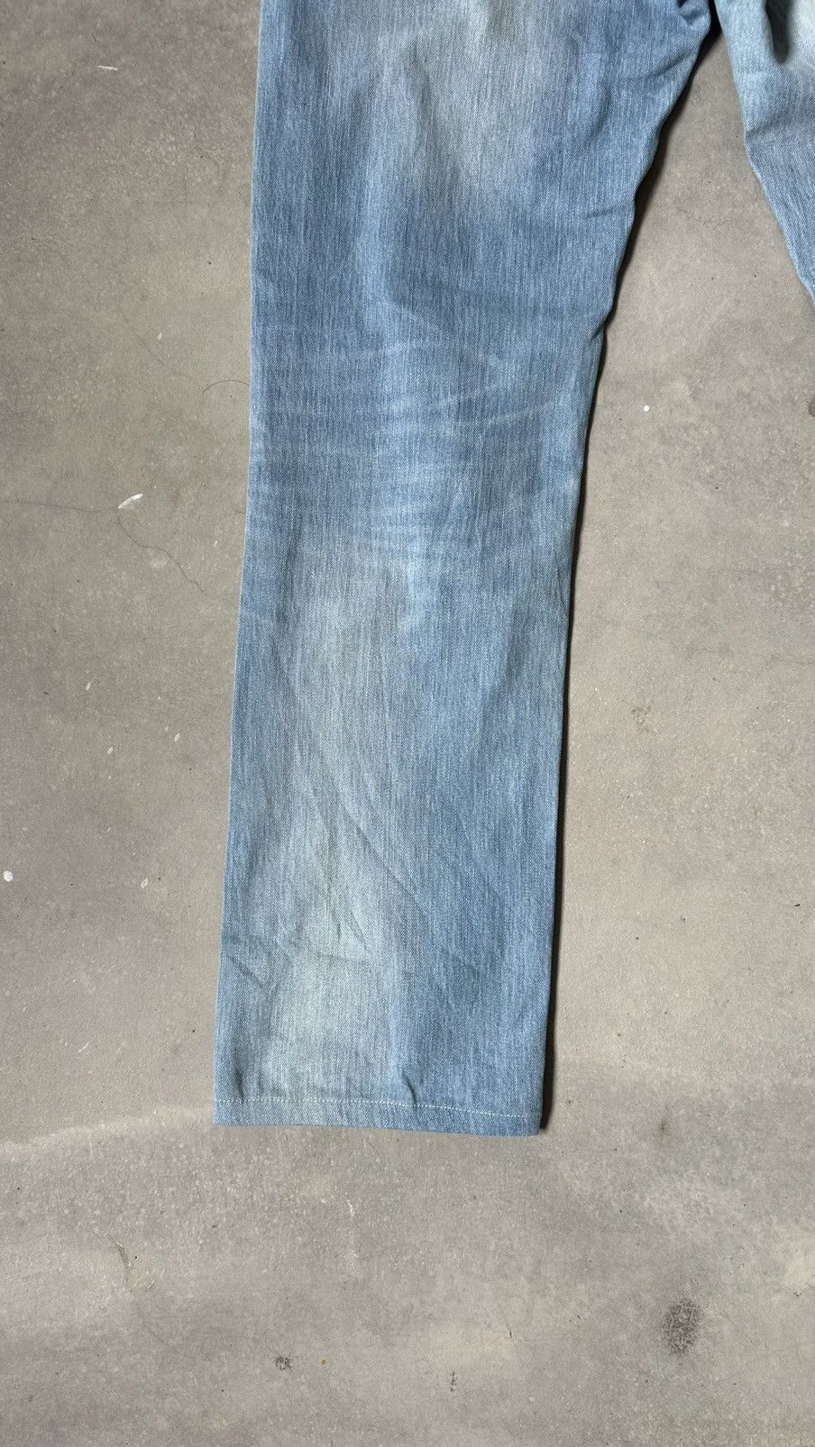 Vintage TAIYO TO ASOBE BACK NUMBER JAPAN DENIM PANT Size US 32 / EU 48 - 12 Thumbnail