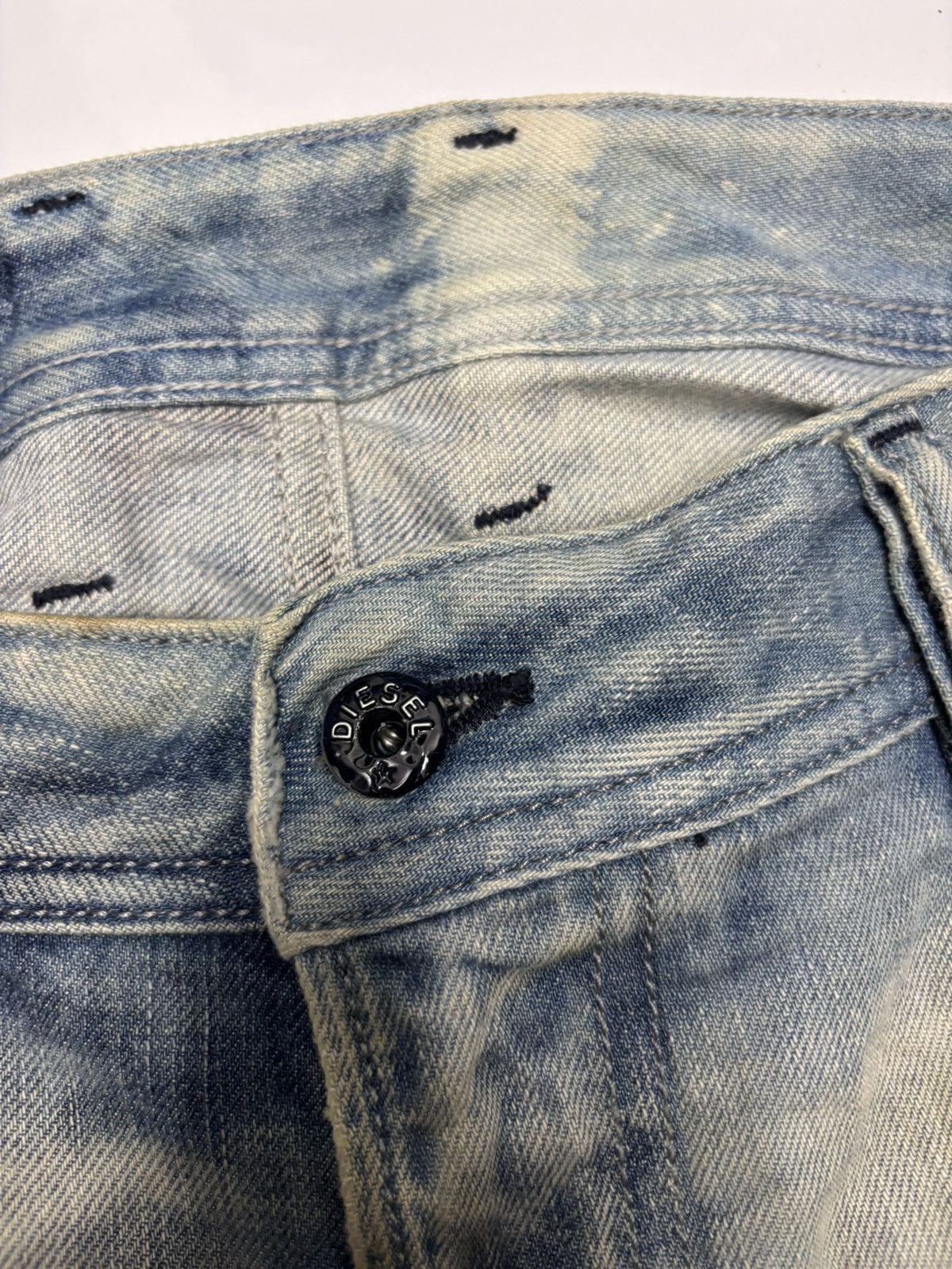 Diesel 🔥OG DIESEL ROCKSTAR BLEACH DISTRESSED DENIM JEANS Size US 32 / EU 48 - 9 Thumbnail