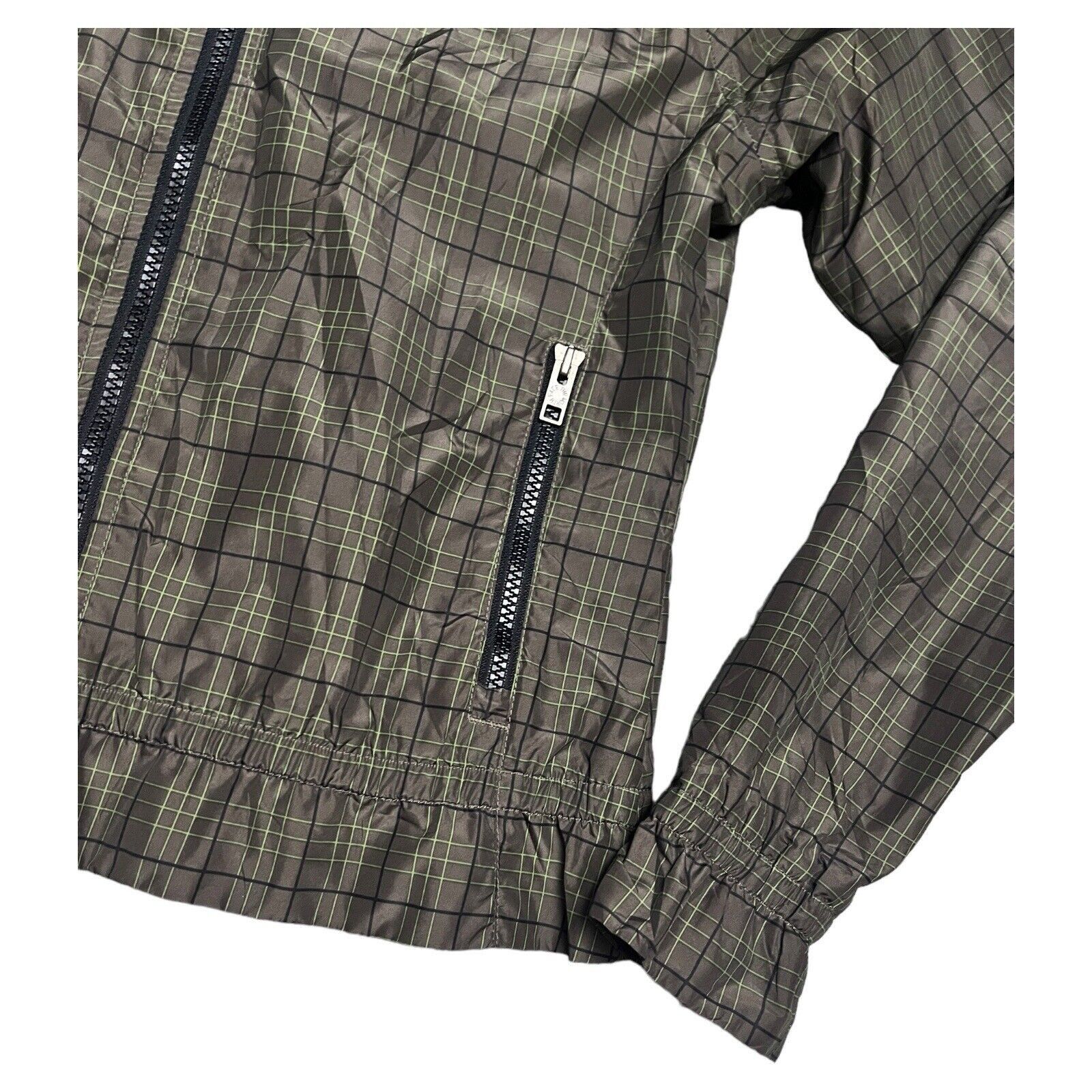 The North Face The North Face Nylon Windbreaker Jacket Check Print Zipper Size S / US 4 / IT 40 - 5 Thumbnail