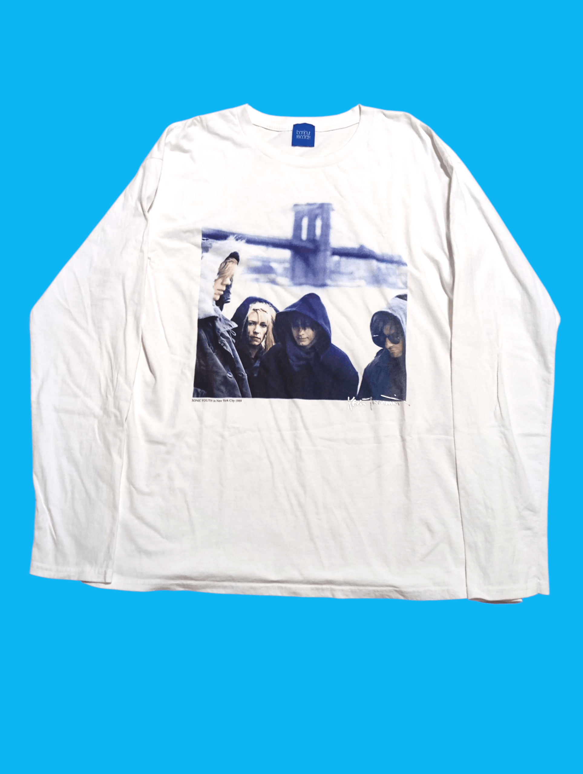 Band Tees Sonic Youth x Bonjour Records Longsleeve Size US L / EU 52-54 / 3 - 1 Thumbnail