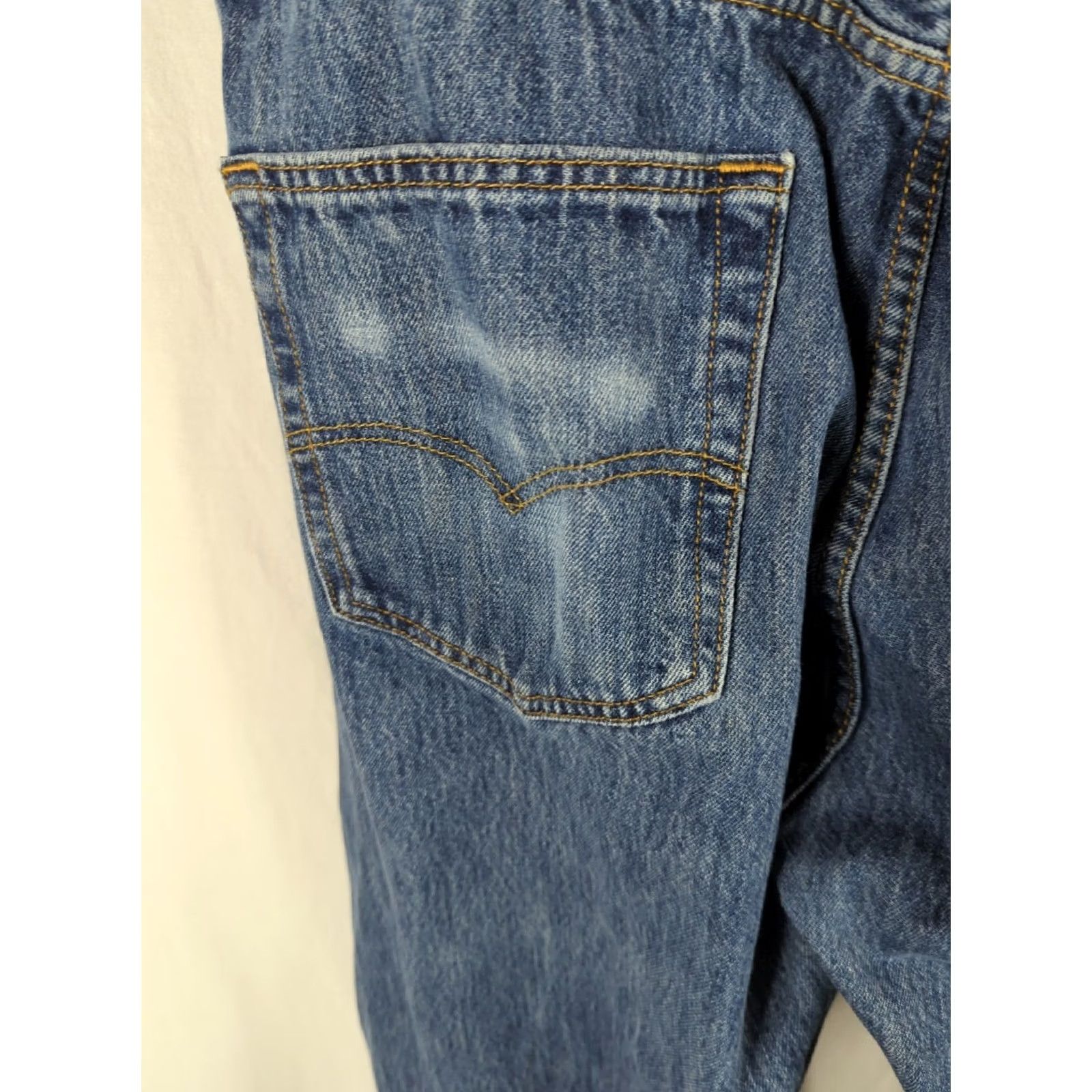 Levi's Levi's 501 Jeans Button Fly Regular Straight 40x34 Mens Denim Blue Cotton 5-Pocket Inseam 34 Mexico Manufacturer Levi'S 501 Series High Rise Size US 40 / EU 56 - 6 Thumbnail