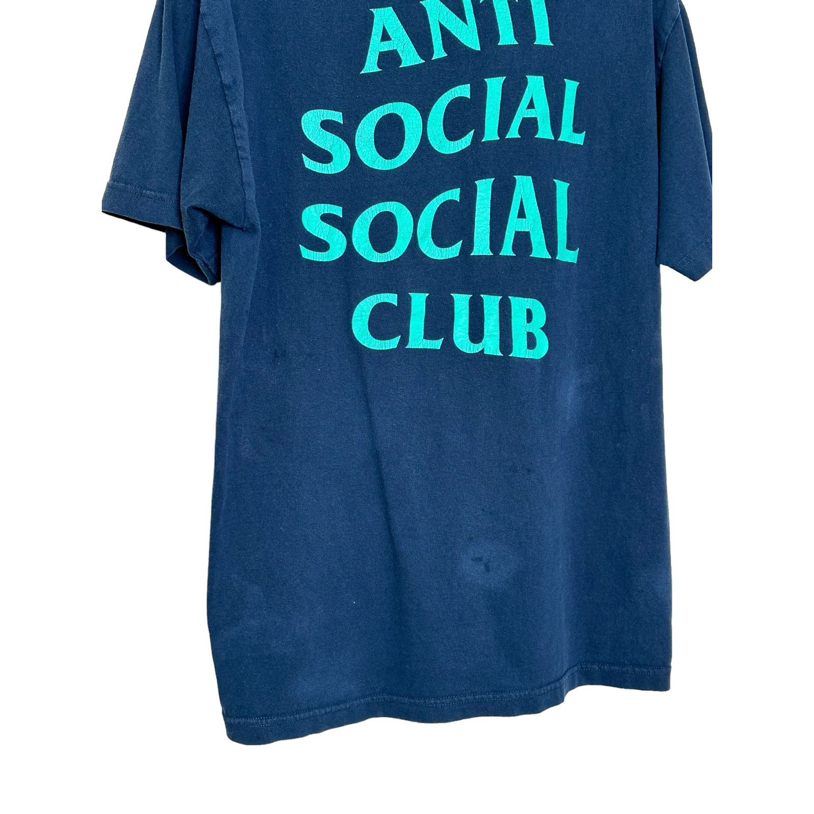 Anti Social Social Club Anti Social Social Club vintage blue t shirt size Large Size US L / EU 52-54 / 3 - 8 Thumbnail