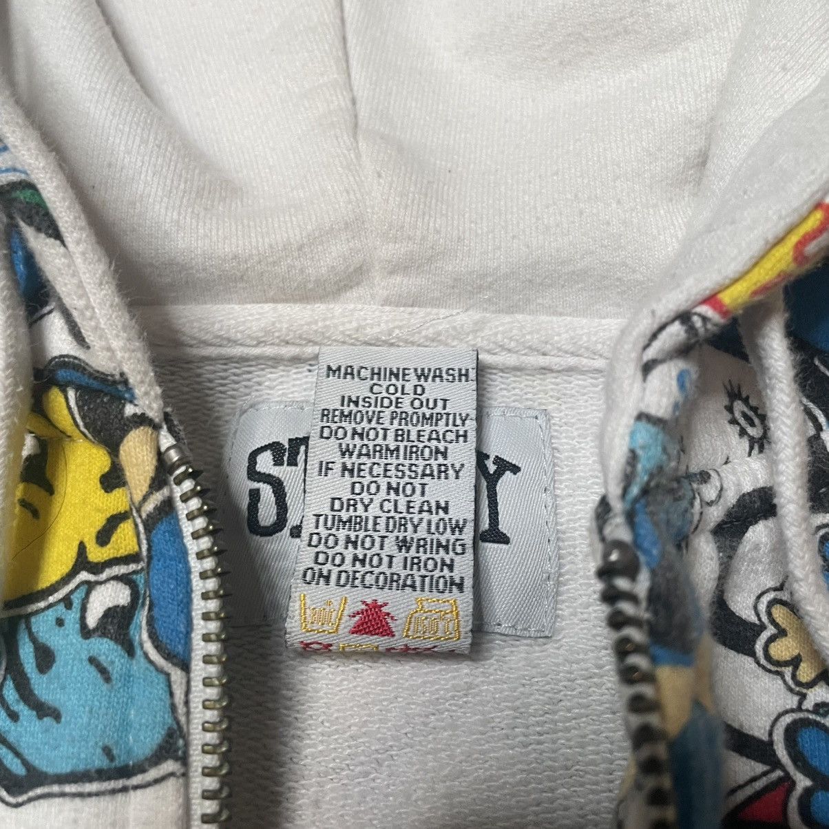 Stussy Vintage Stussy Girls Headz All Over Print Hoodie XL Clean Size US XL / EU 56 / 4 - 8 Thumbnail