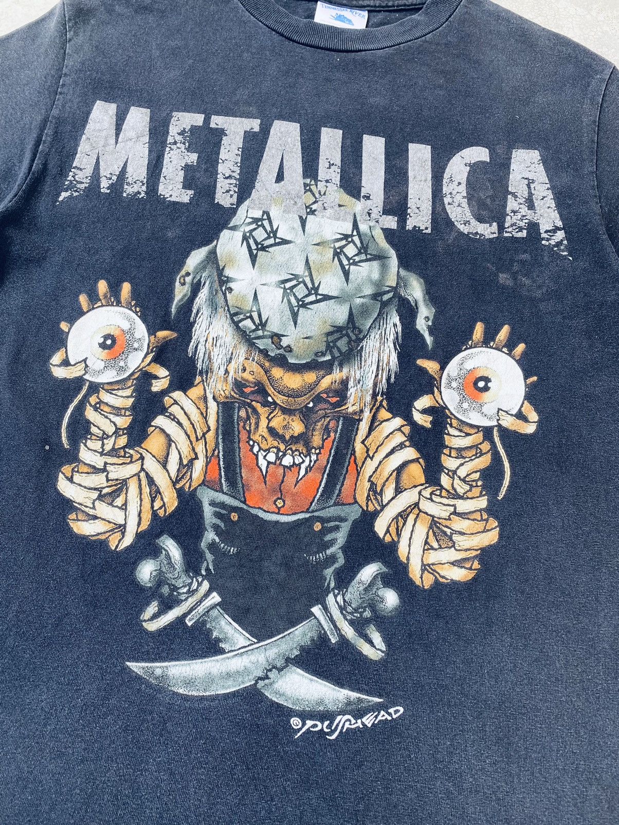 Metallica Vintage Metallica Pushead Band Tees Size US S / EU 44-46 / 1 - 3 Thumbnail