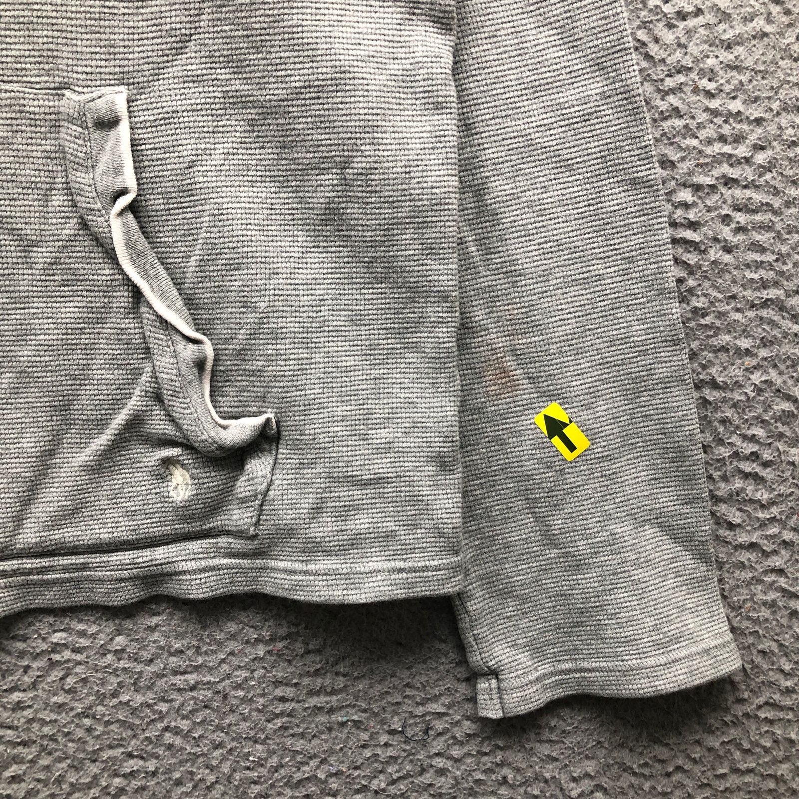Polo Ralph Lauren Polo Ralph Lauren Thermal Hooded Shirt Men's Medium M Gray Size US M / EU 48-50 / 2 - 4 Thumbnail