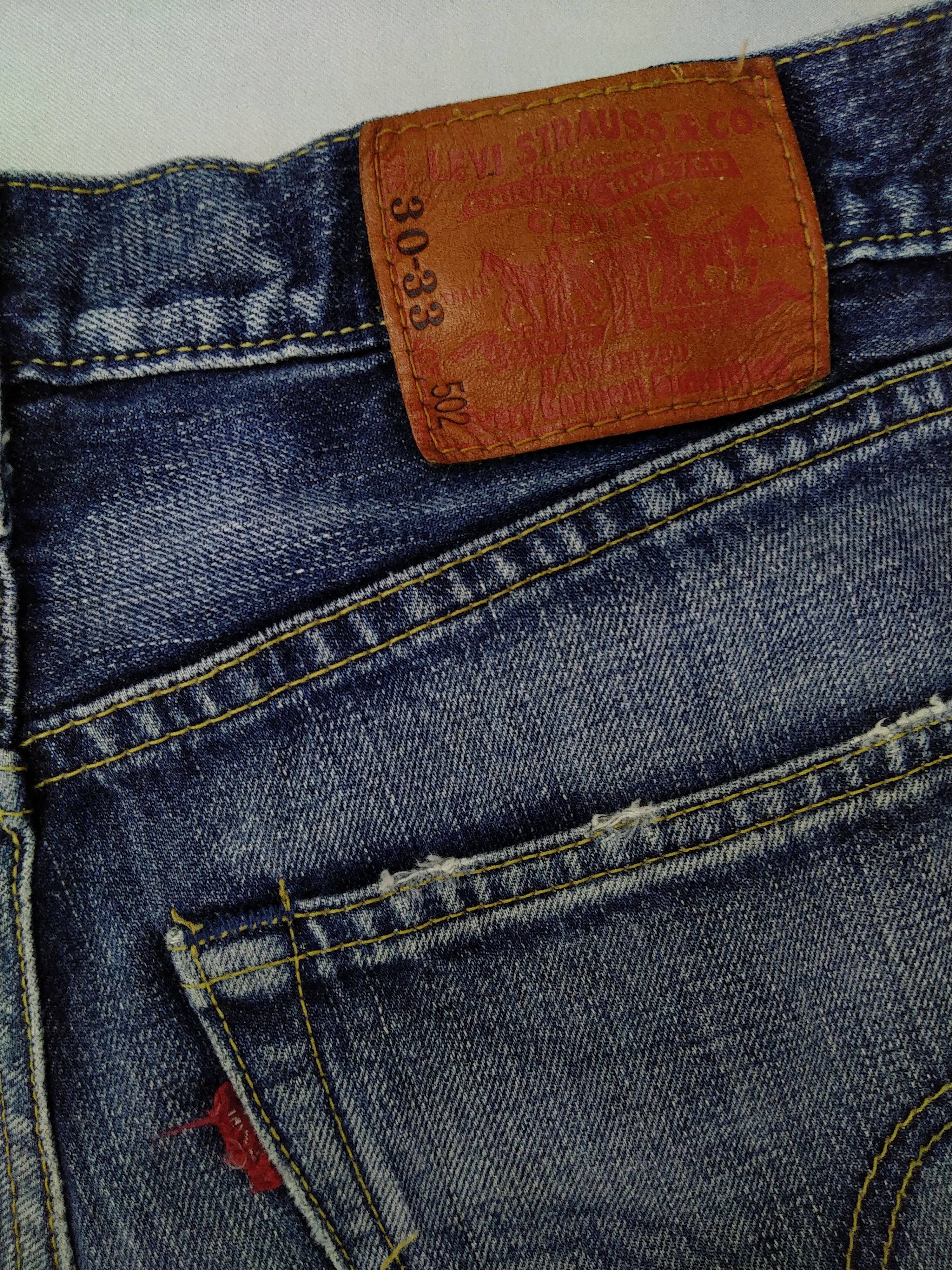 Levi's Faded Blue Vintage Levi's 502 Jeans 29x32.5 Denim -JN1070 Size US 29 - 10 Thumbnail