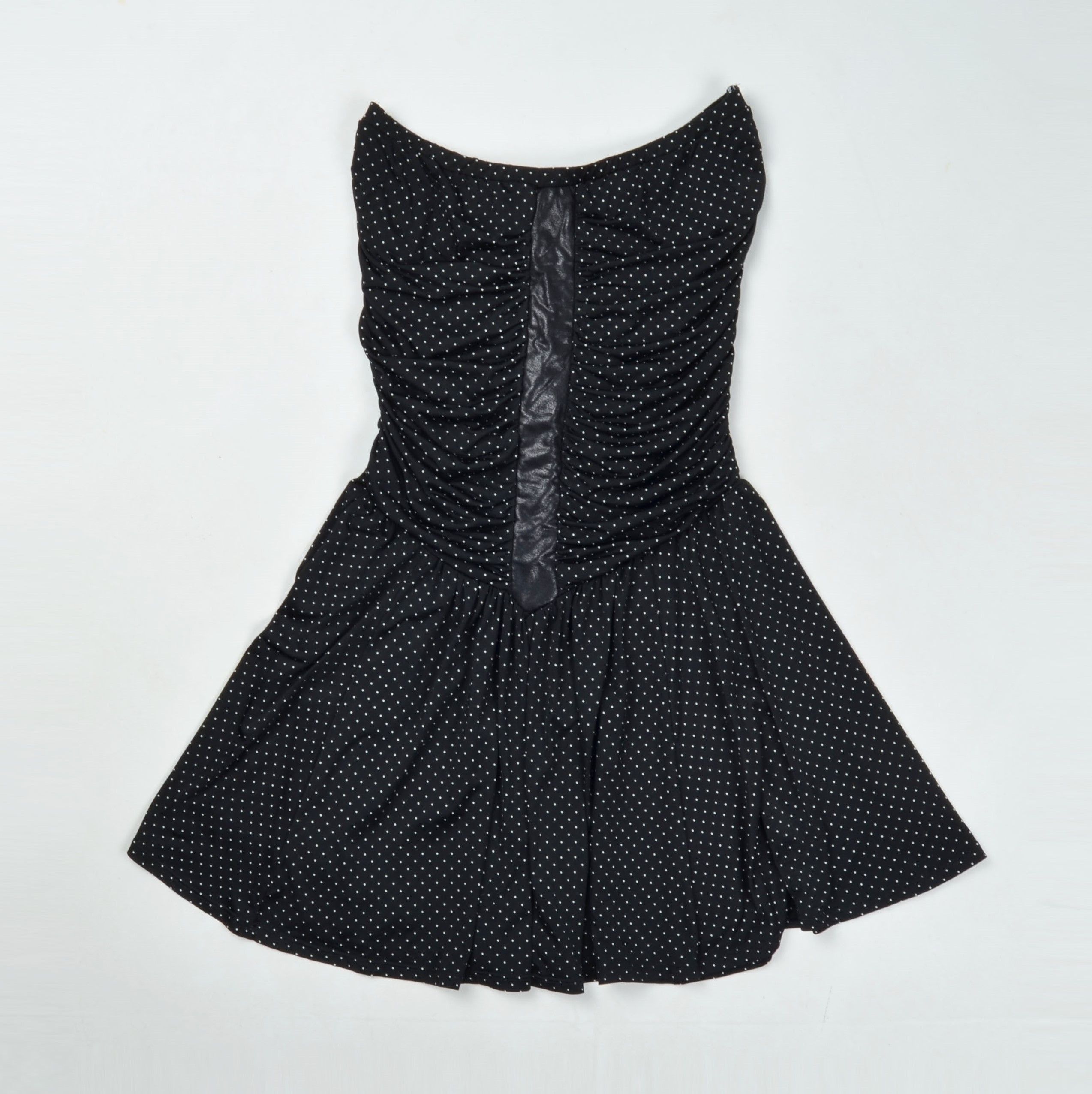 Designer × Morgan Homme Vintage Morgan de Toi Y2K Strapless Polka Dot Mini Dress Size S / US 4 / IT 40 - 4 Thumbnail